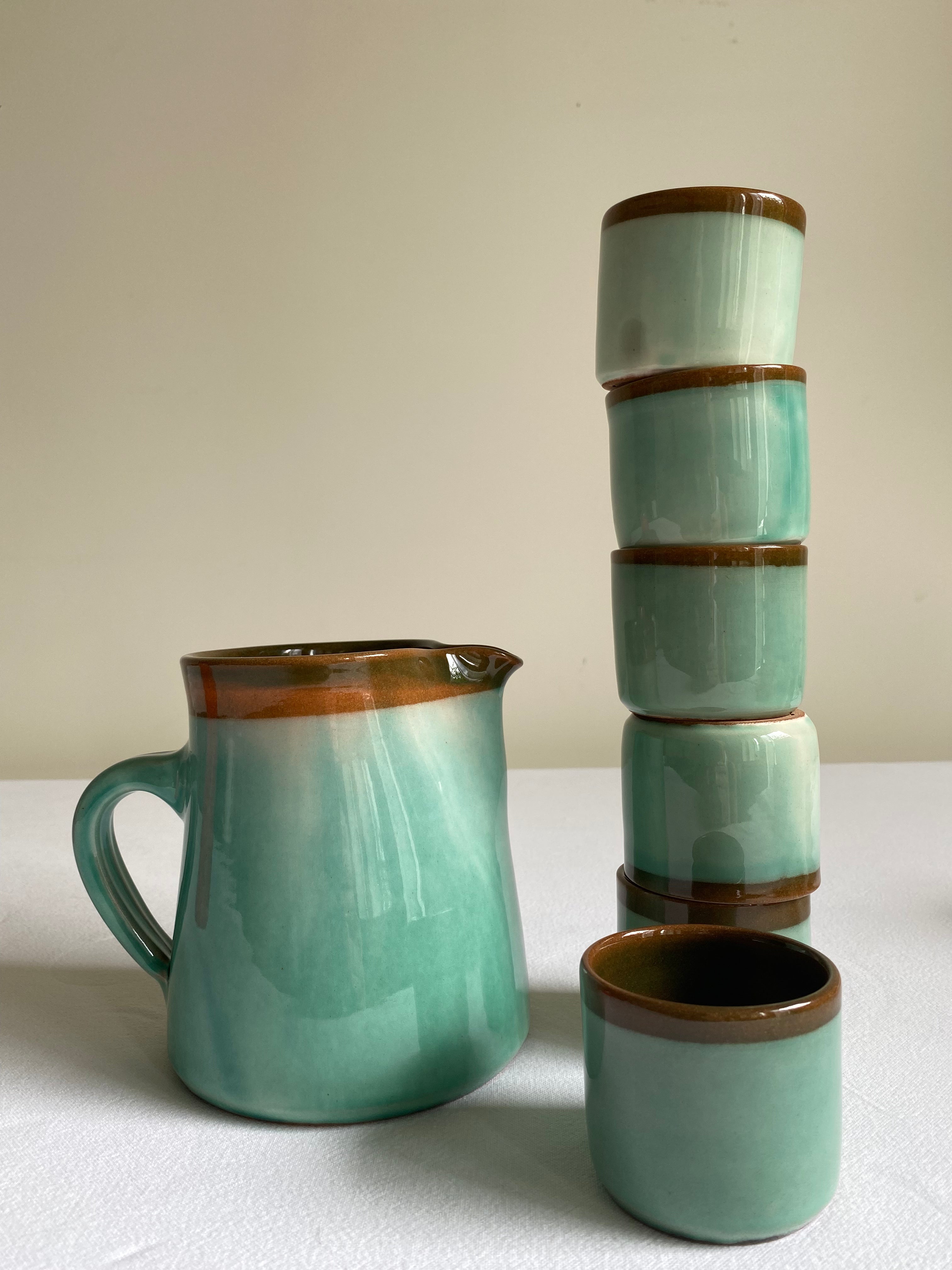 JUG SET SMALL / SEA GREEN