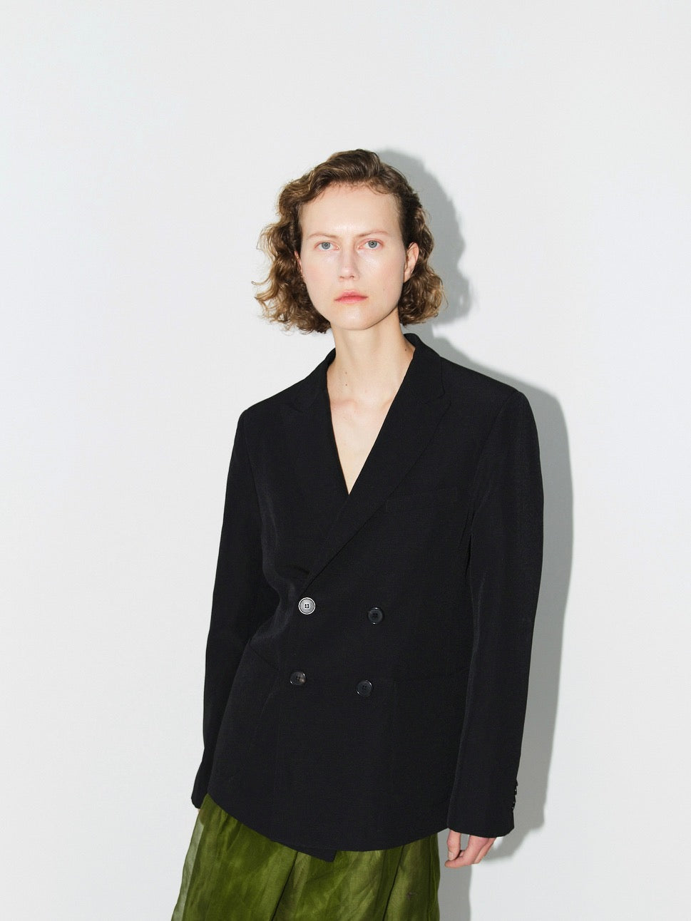 KEATON JACKET / BLACK LINEN