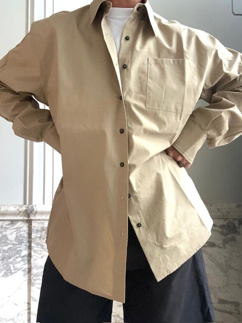 BLAZE SHIRT / ALMOND