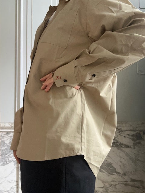 BLAZE SHIRT / ALMOND