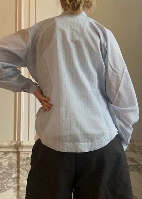 JOAN TOP / COOL BLUE STRIPE