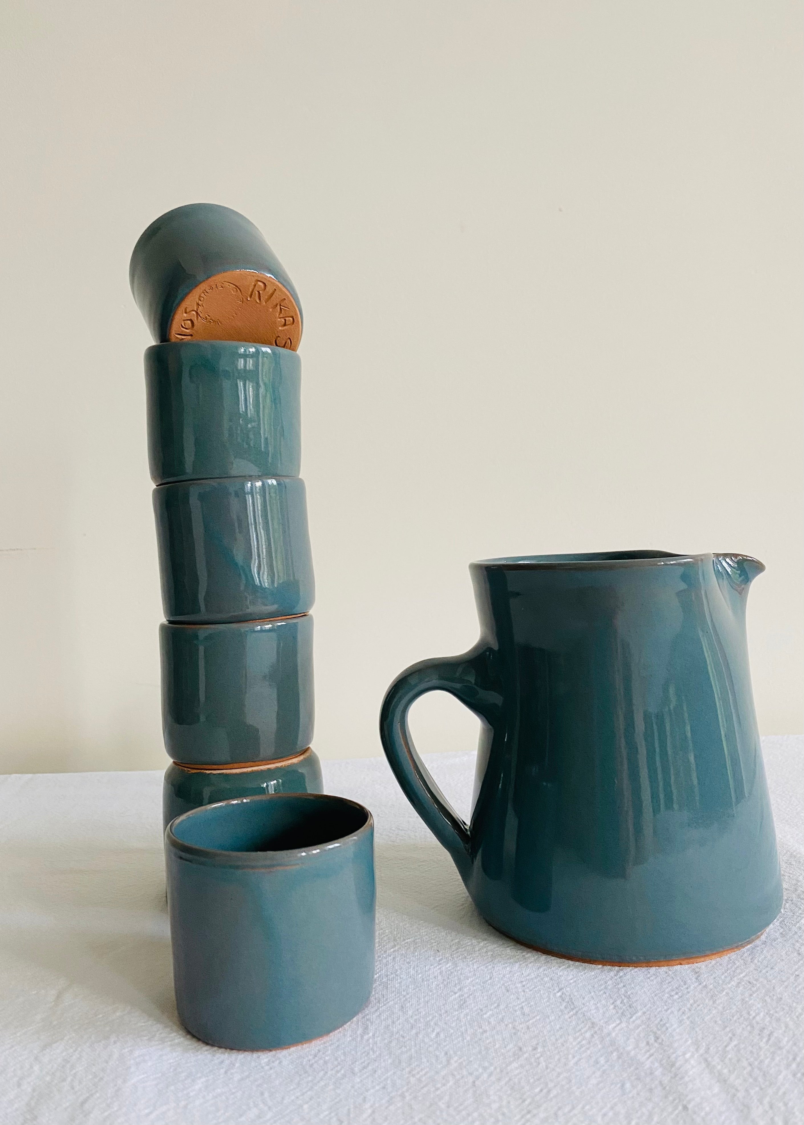 JUG SET SMALL / BLUE GREY