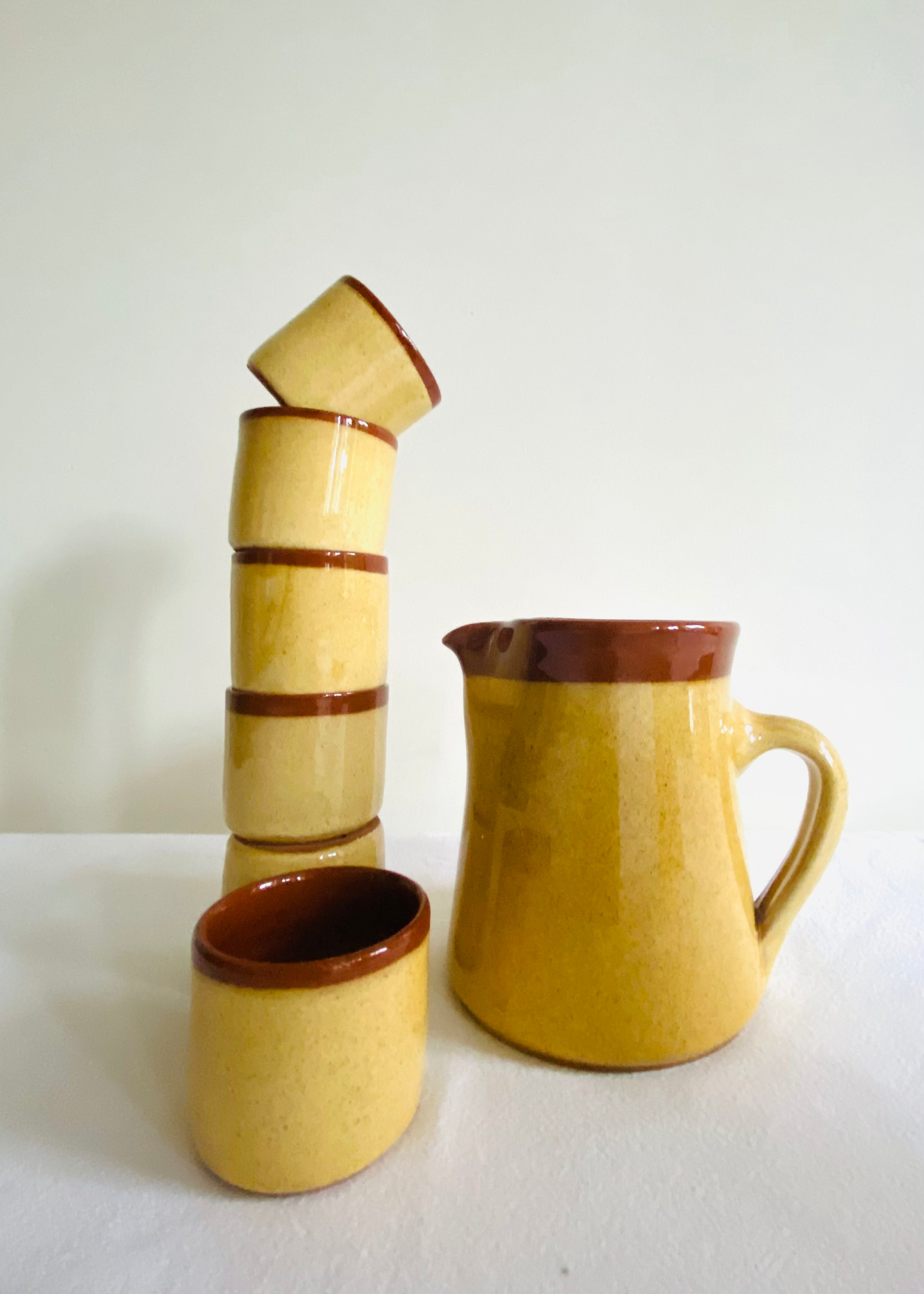 JUG SET SMALL / HONEY