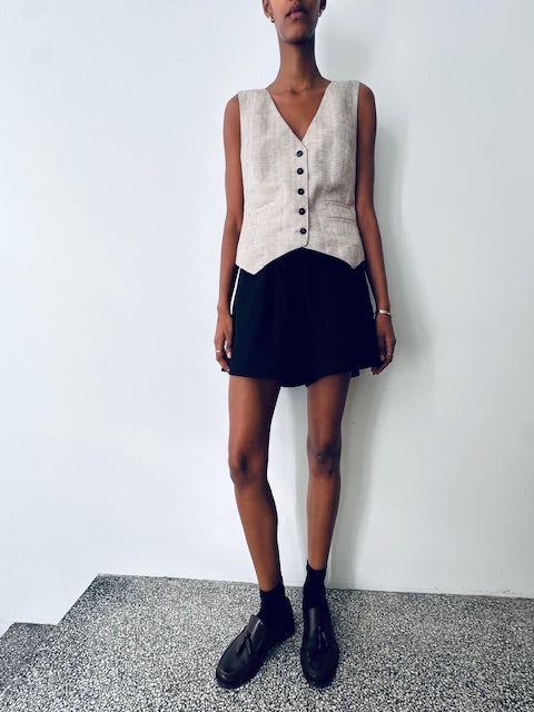 PARK SHORTS / BLACK TWILL