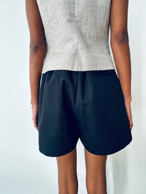 PARK SHORTS / BLACK TWILL