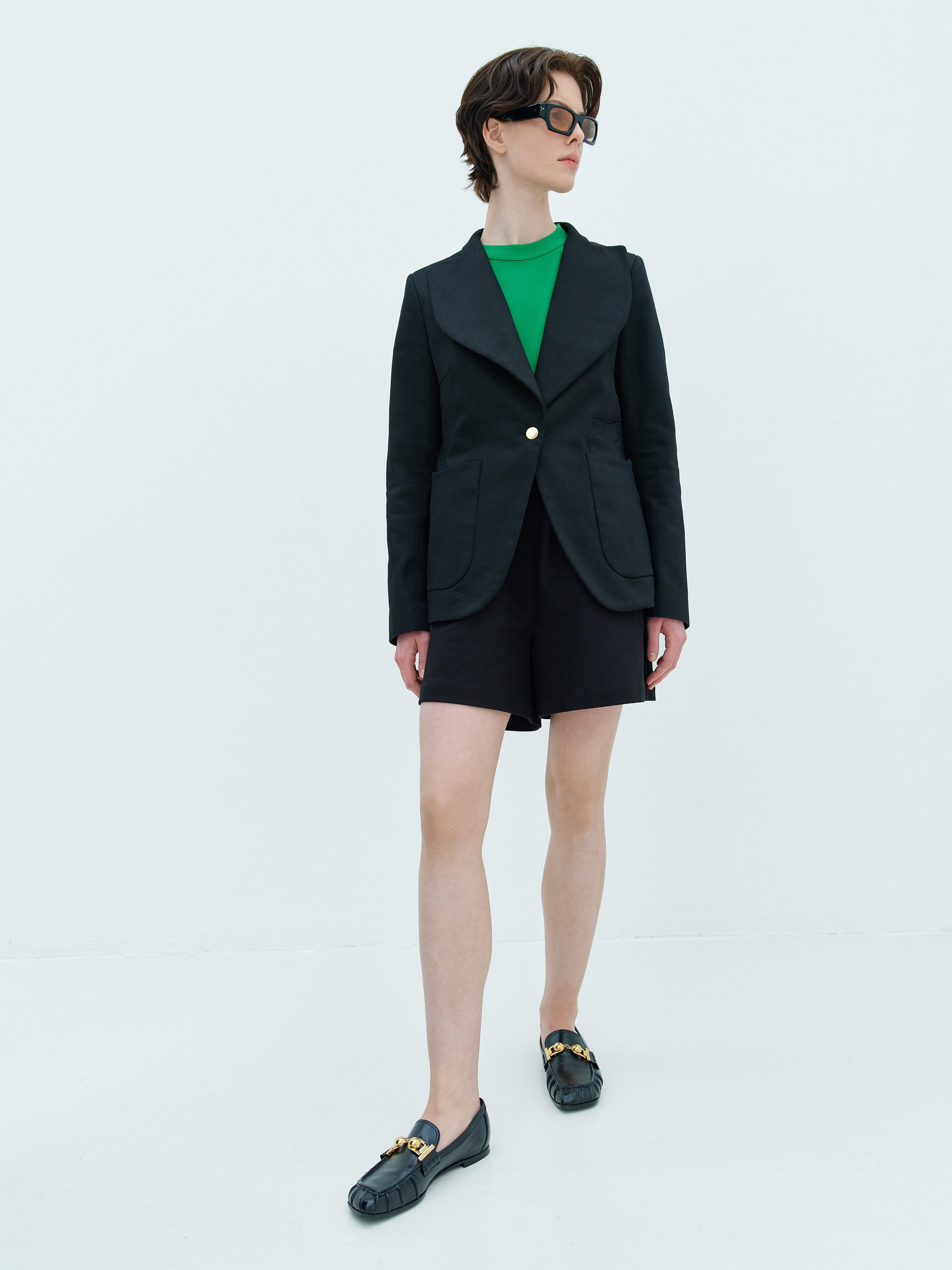 JERRY JACKET / BLACK TWILL