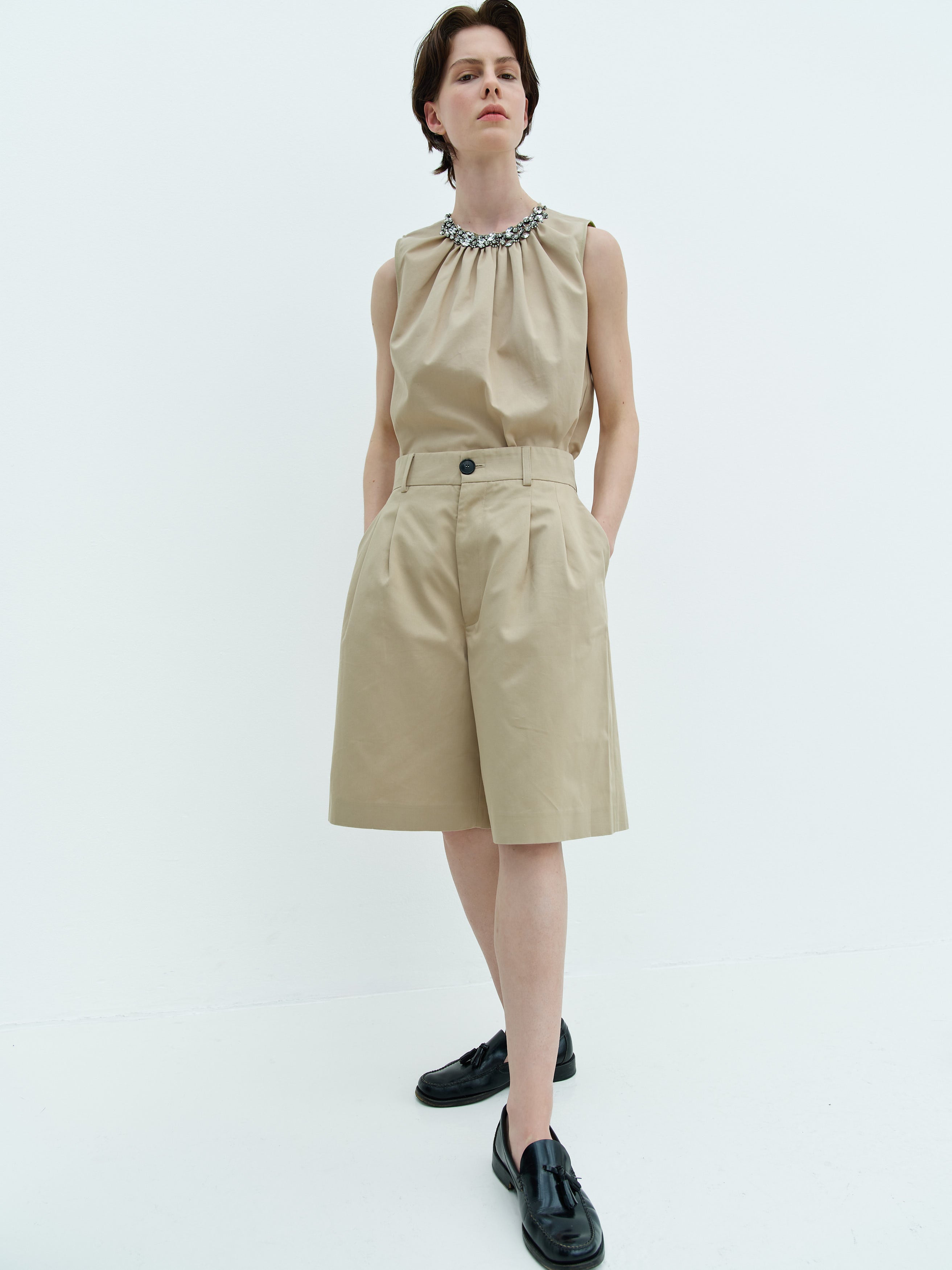 JOHN TOP / KHAKI