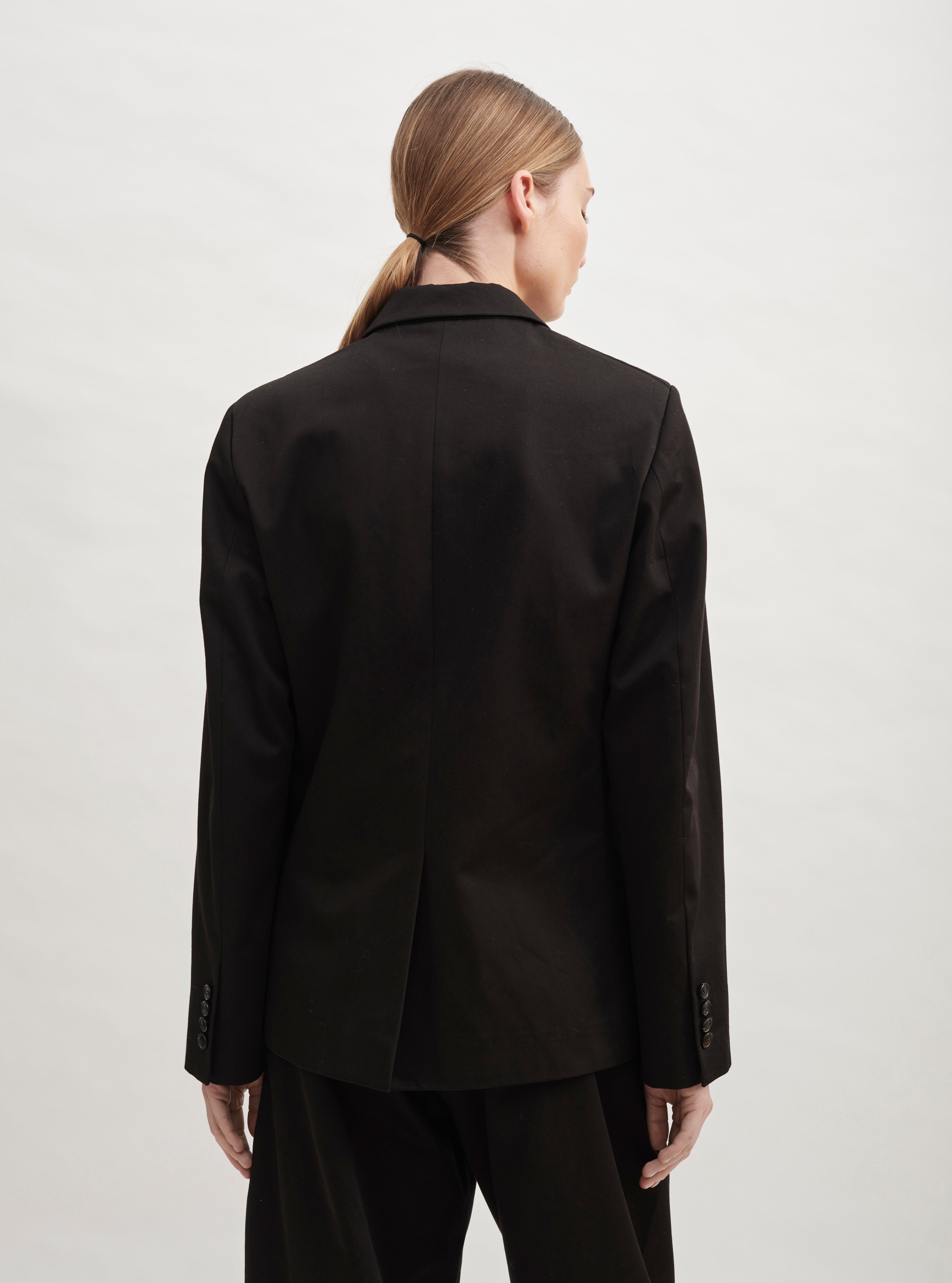 KEATON JACKET / BLACK COATED