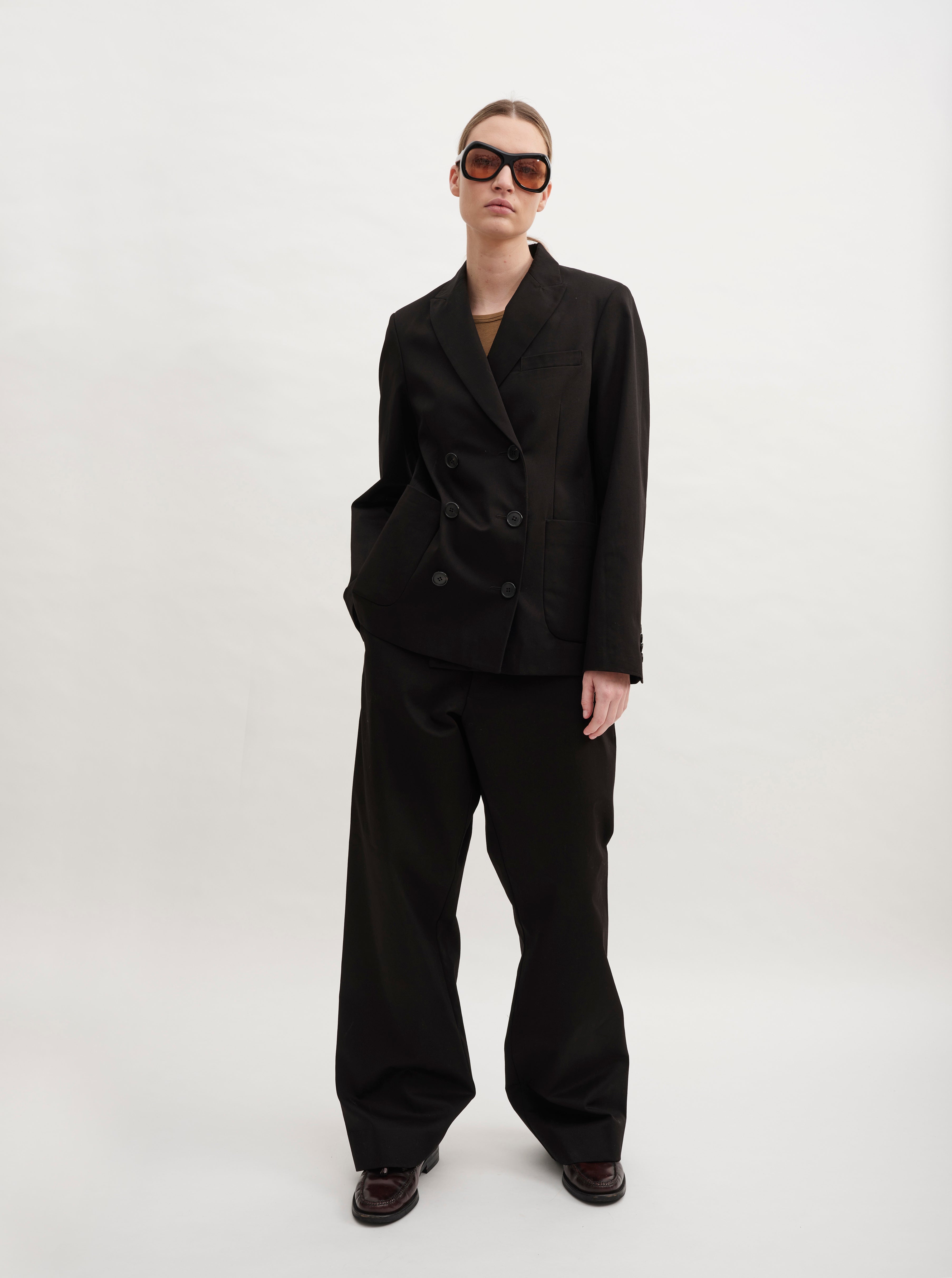 KEATON JACKET / BLACK COATED