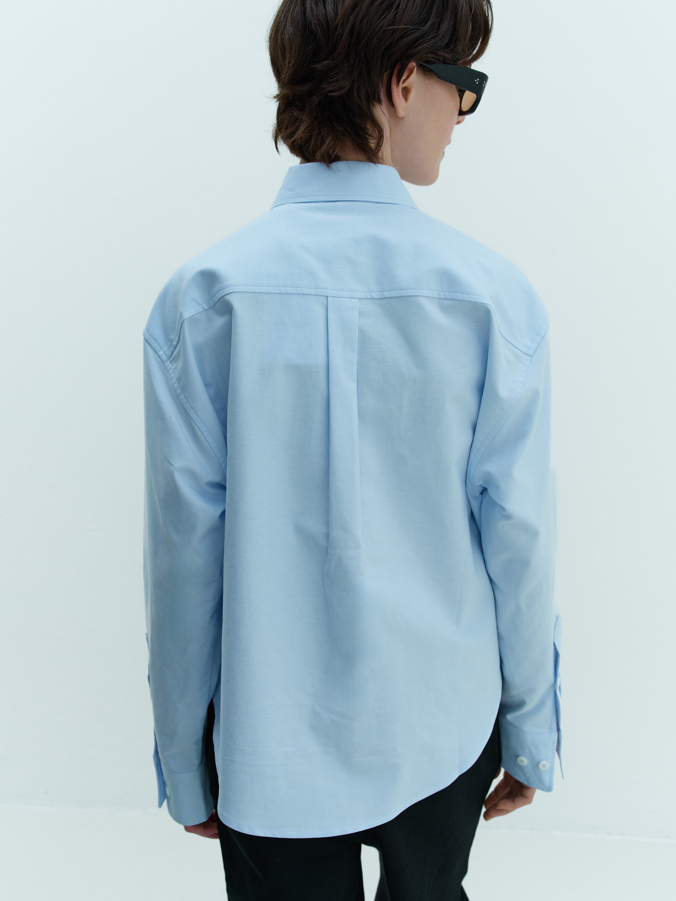 LOU LOU SHIRT / COOL BLUE