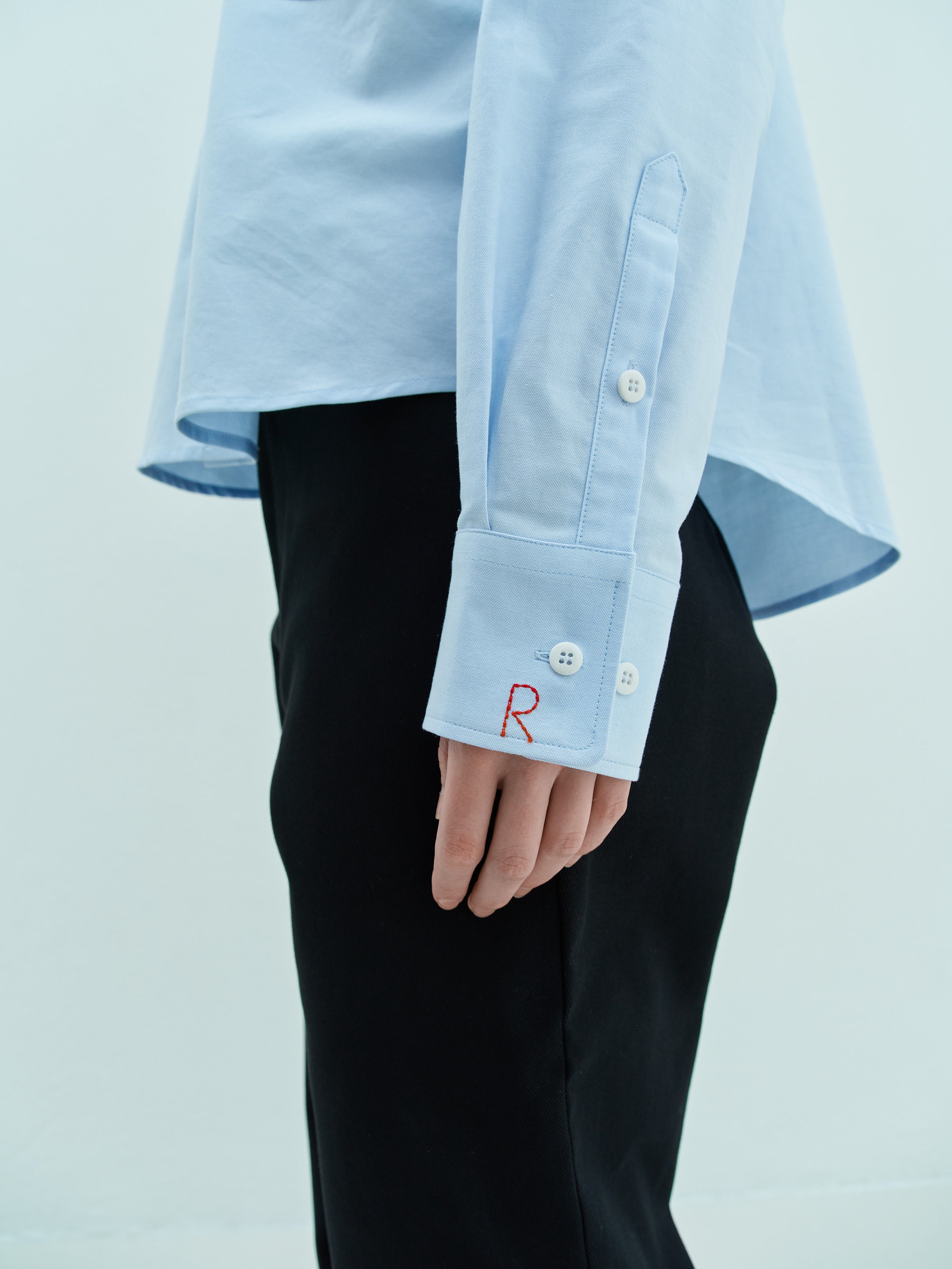 LOU LOU SHIRT / COOL BLUE