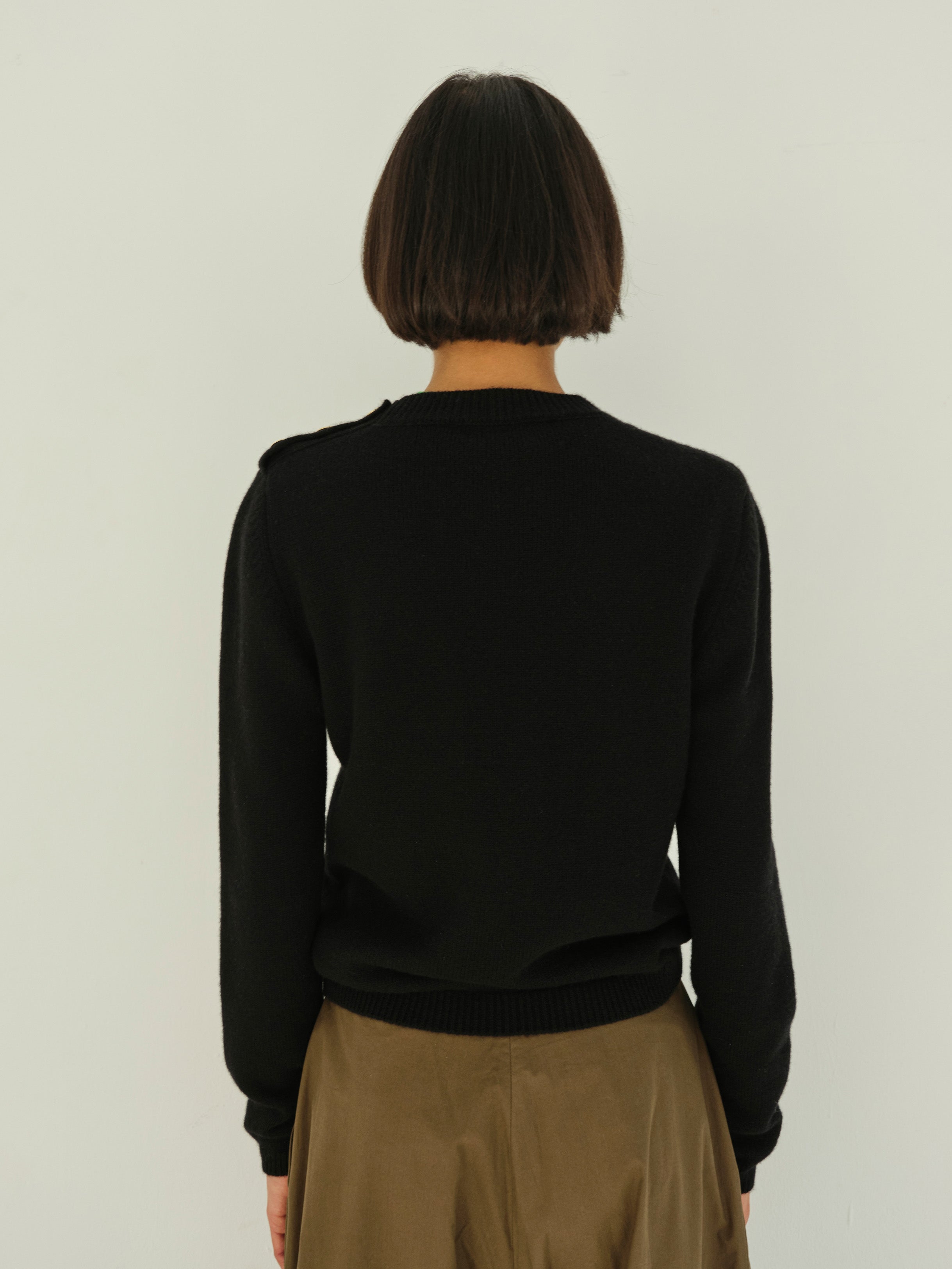 LUCA JUMPER / BLACK