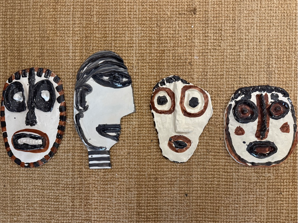 MALENE BIRGER - CERAMIC MASKS / 1, 2, 3, 4 - SINGLE
