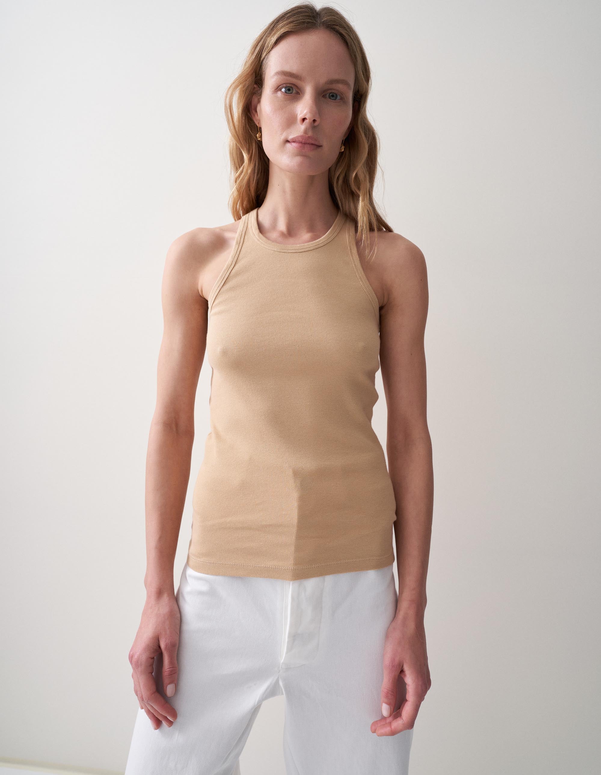 MINE TANK TOP / KHAKI