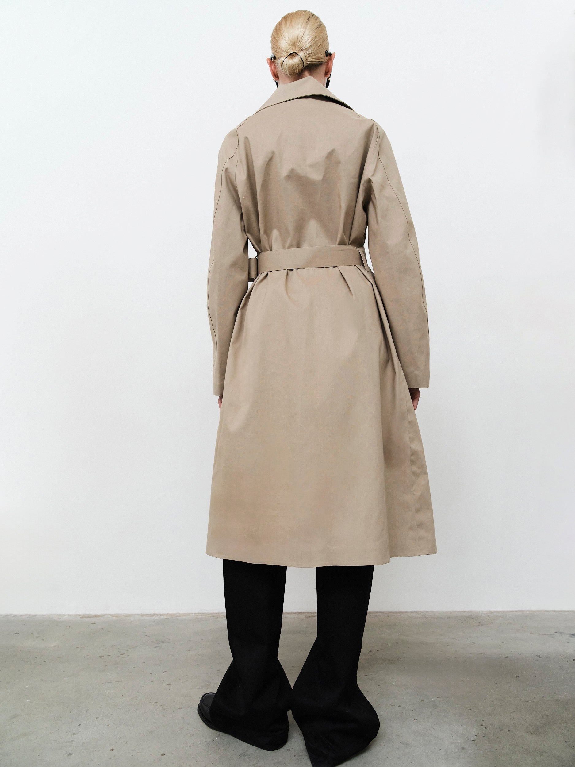 MACKINTOSH KINTORE BONDED TRENCH COAT / FAWN