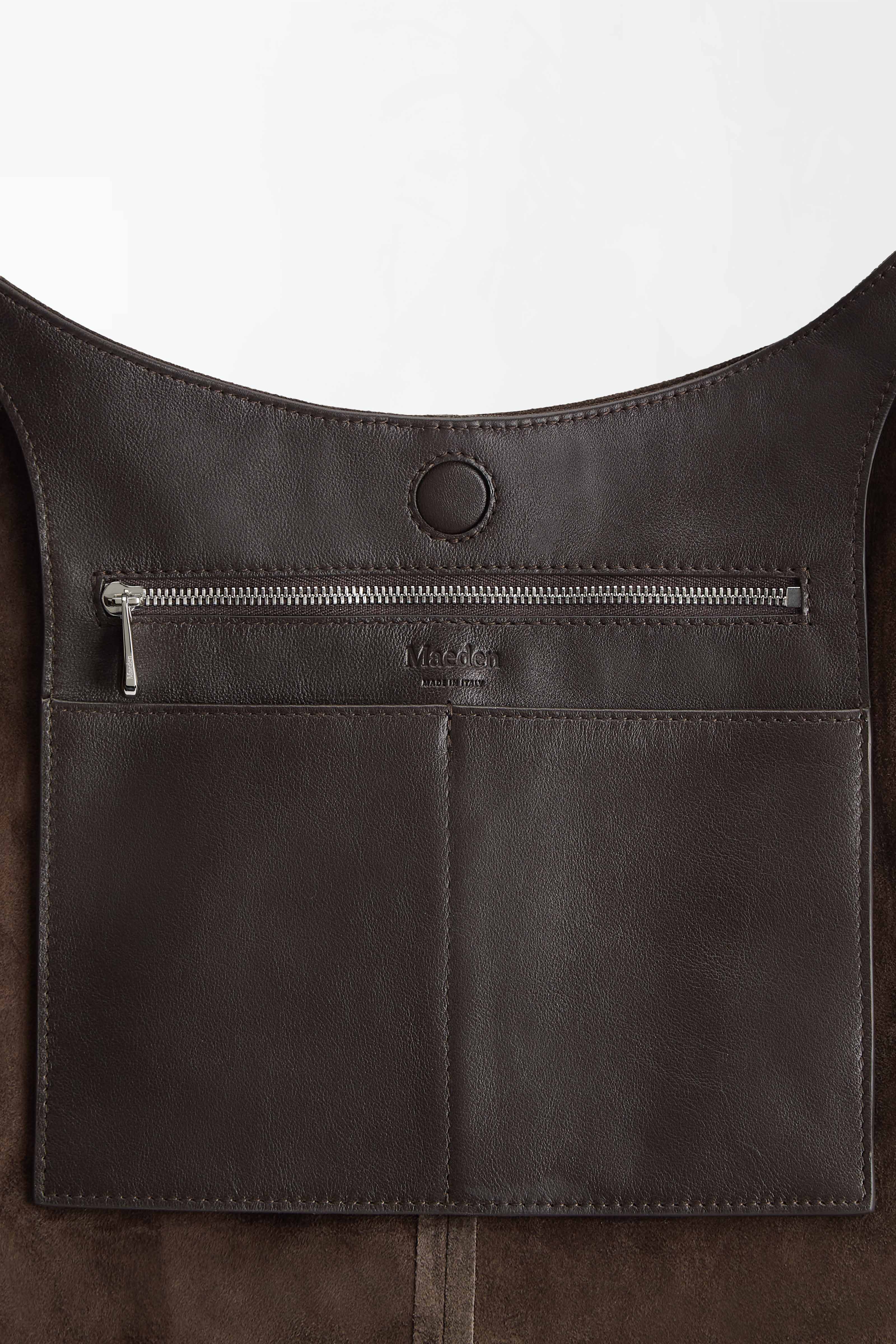 MARKET TOTE SUEDE / CACAO