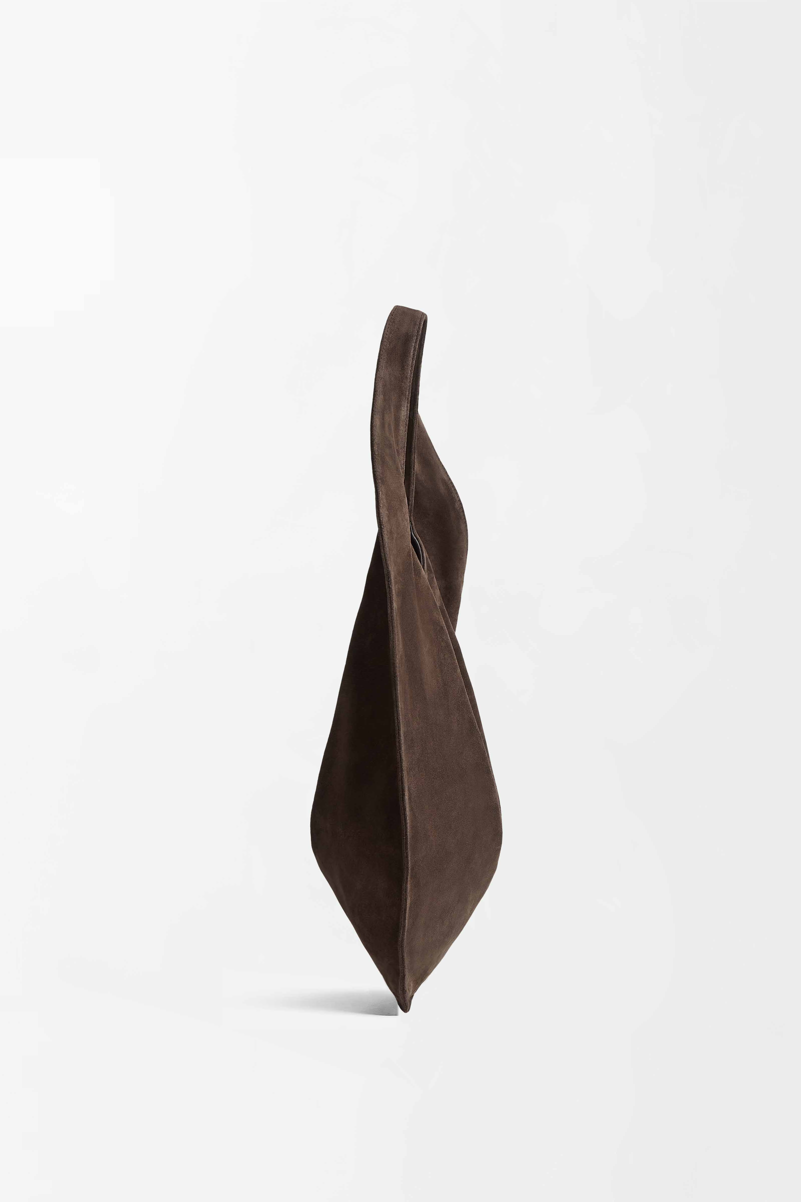 MARKET TOTE SUEDE / CACAO