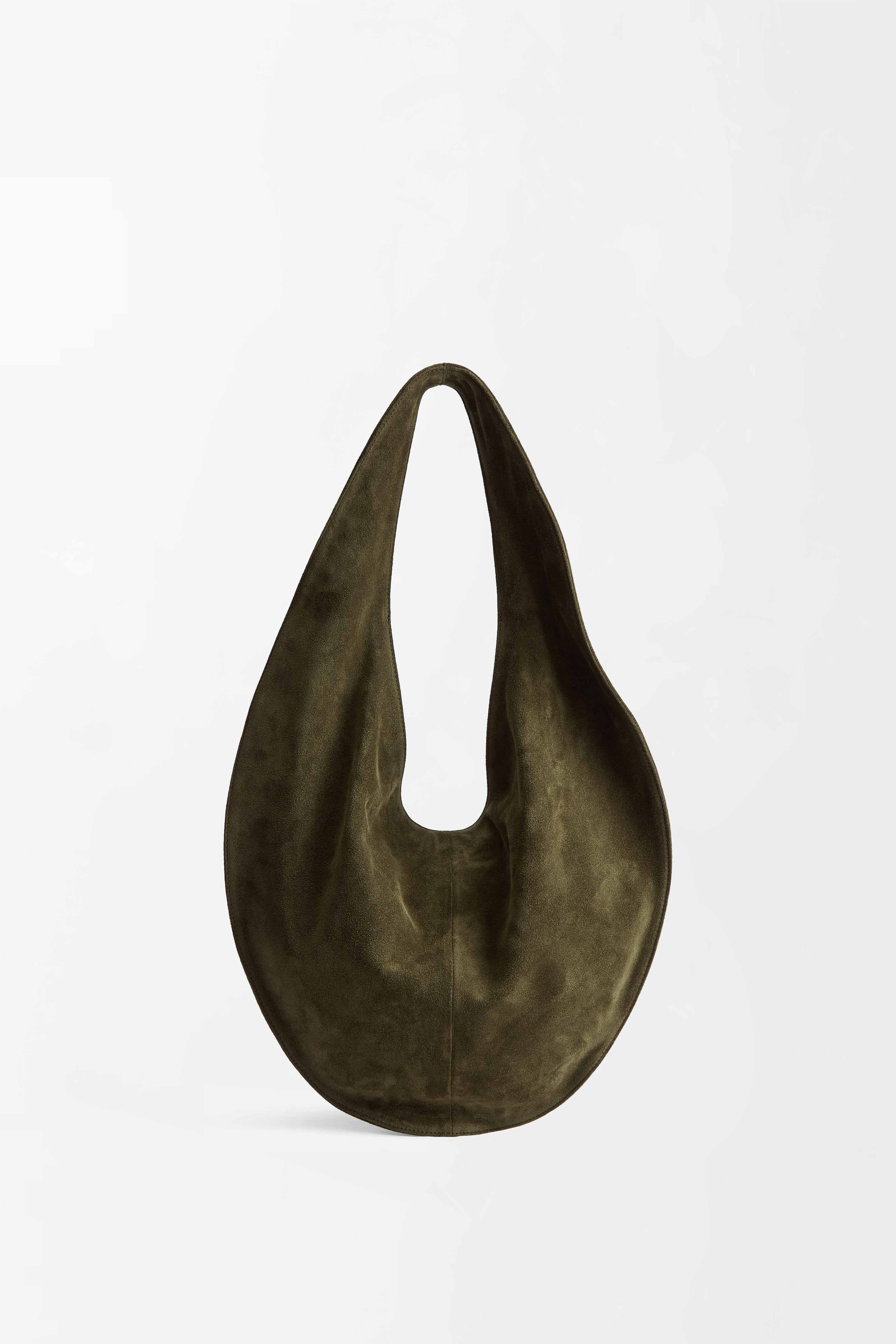 MARKET TOTE SUEDE / KELP