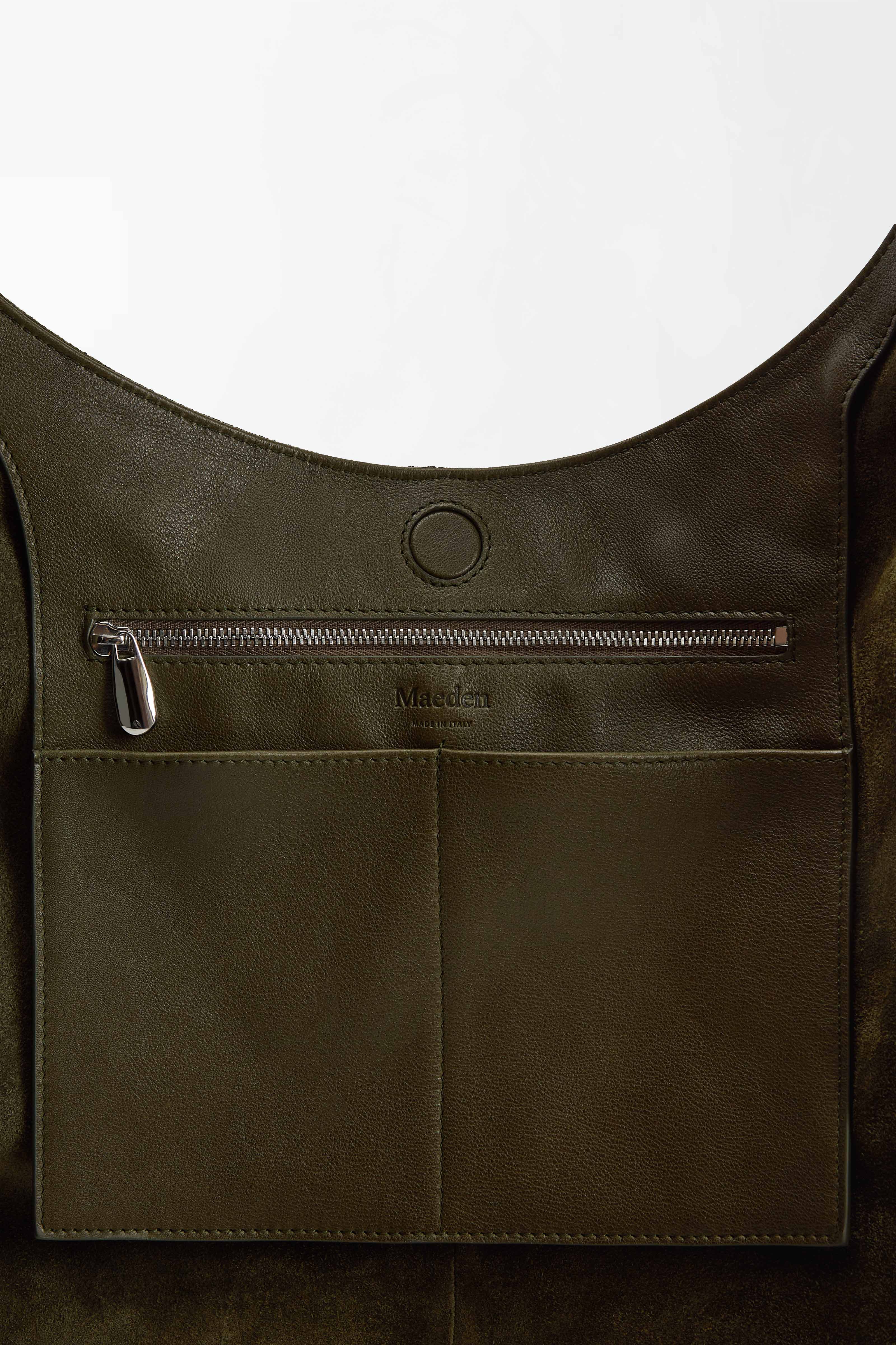 MARKET TOTE SUEDE / KELP