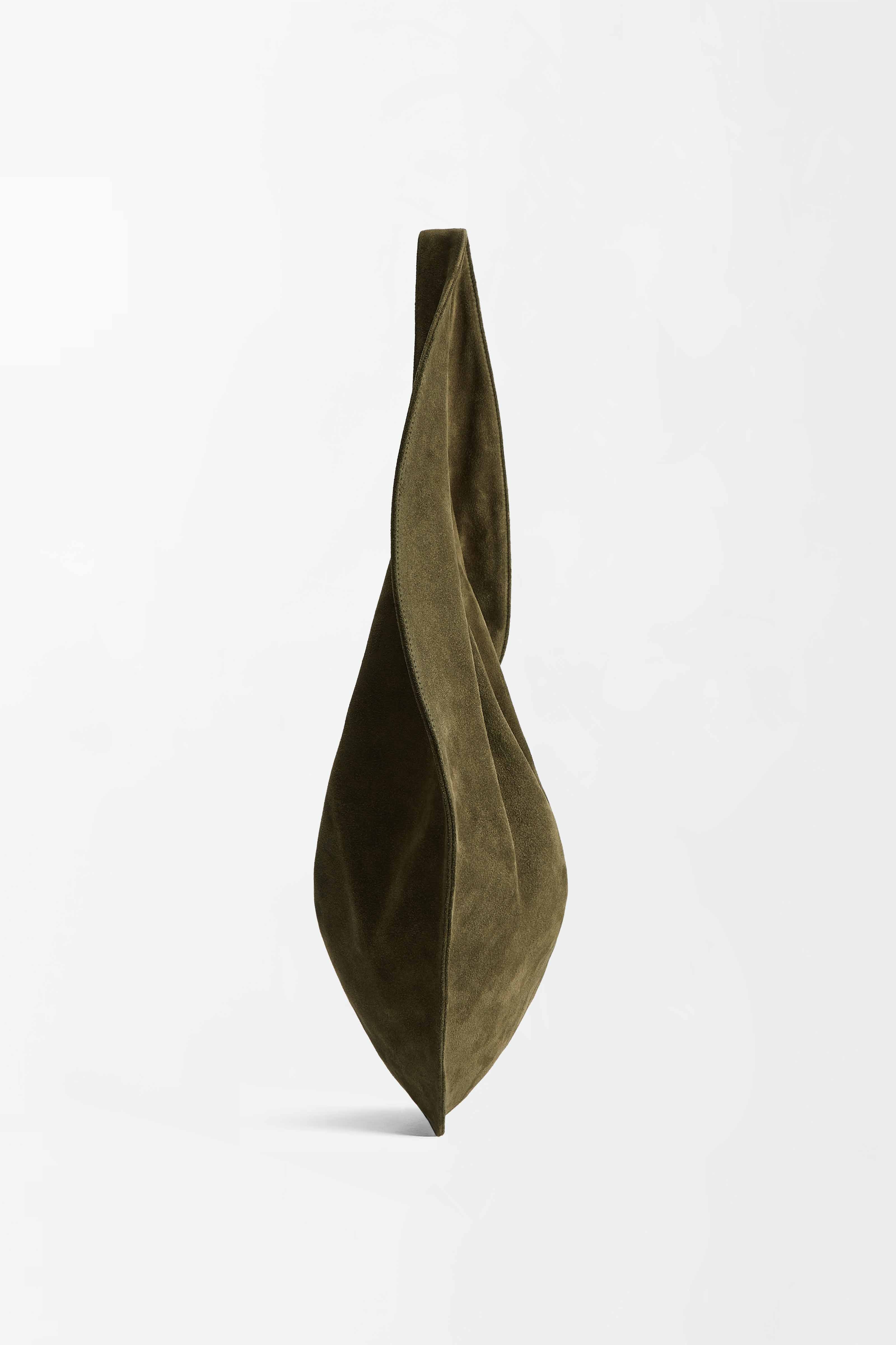 MARKET TOTE SUEDE / KELP