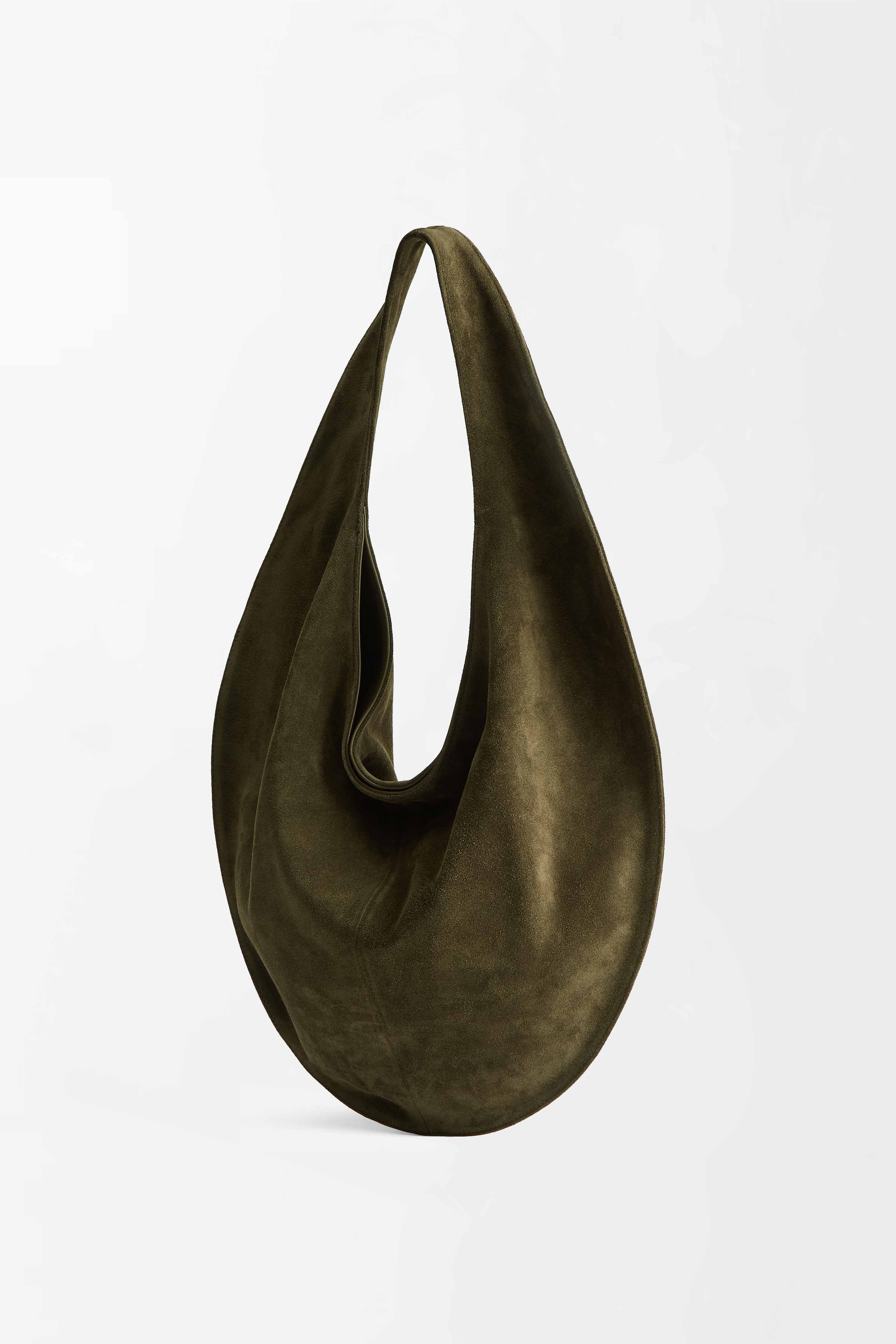 MARKET TOTE SUEDE / KELP