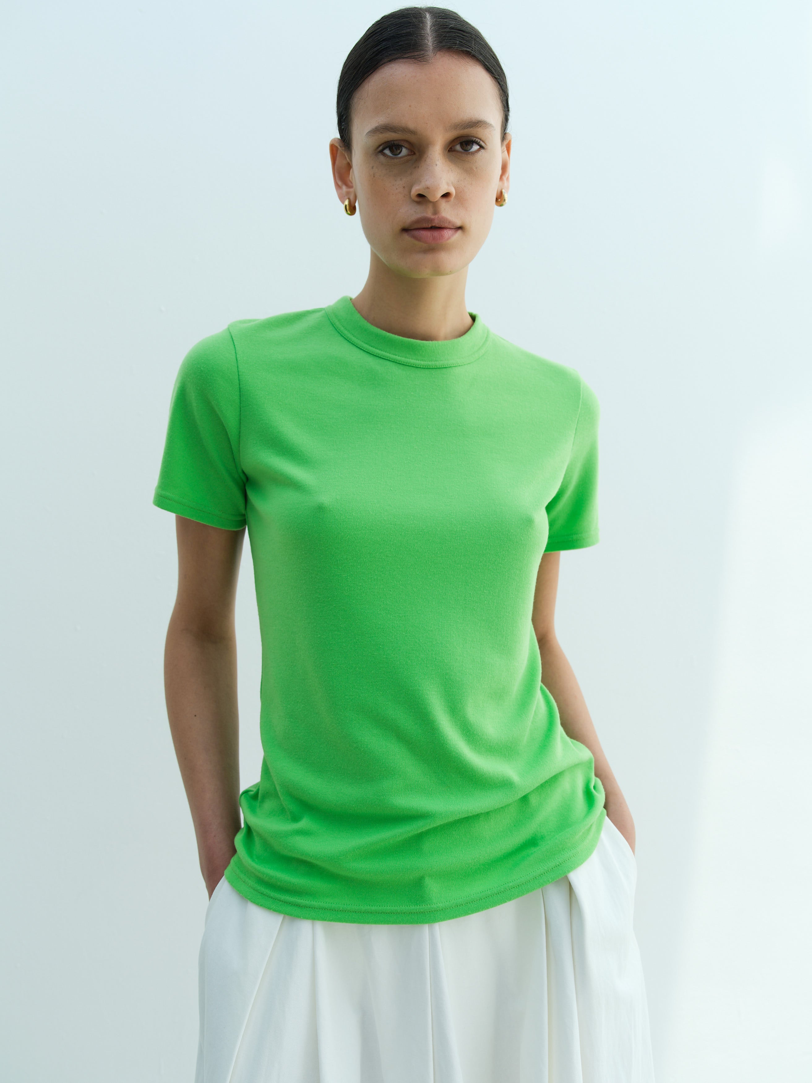 MIA TEE / JASMIN GREEN