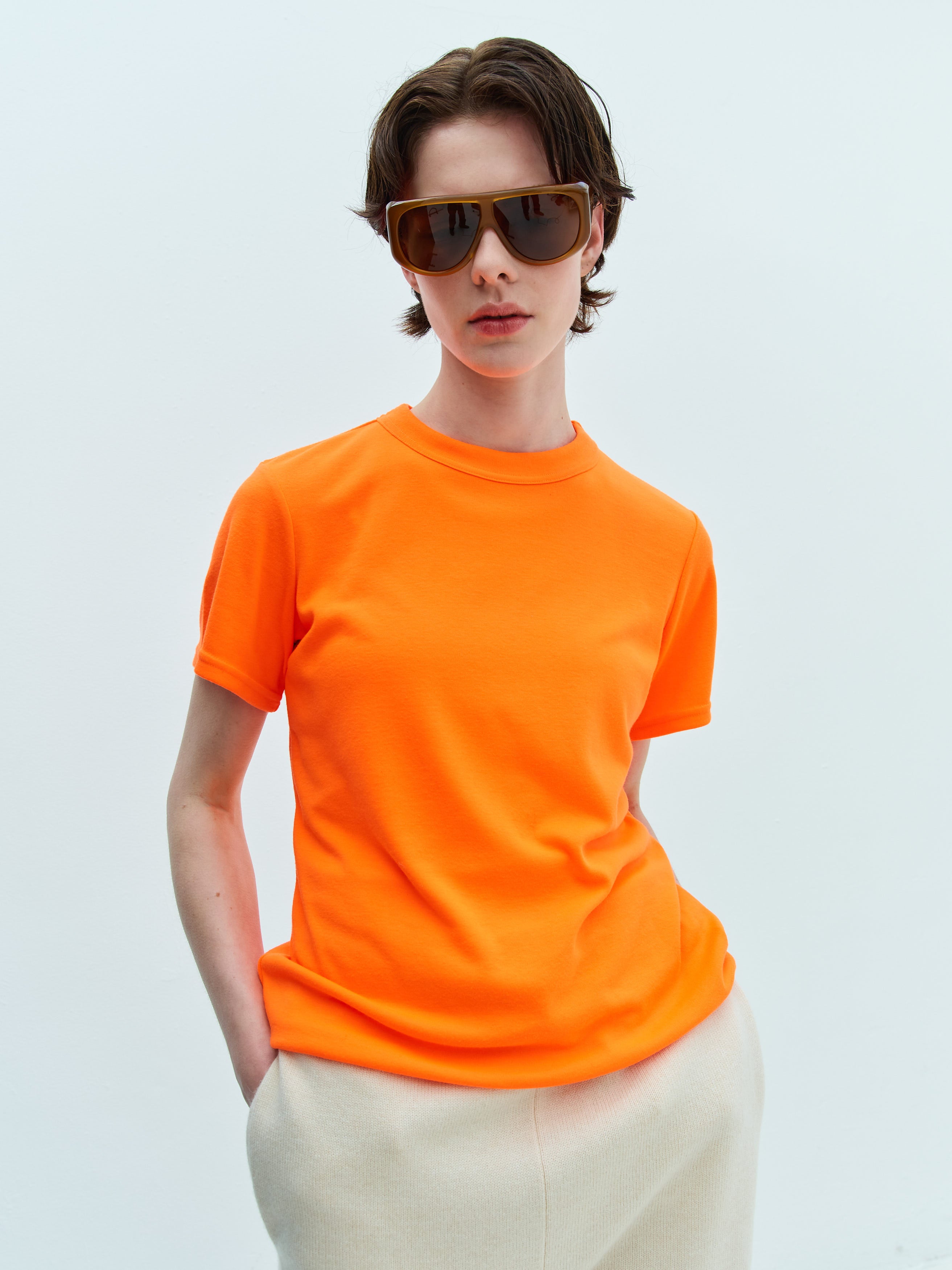 MIA TEE / NEON ORANGE