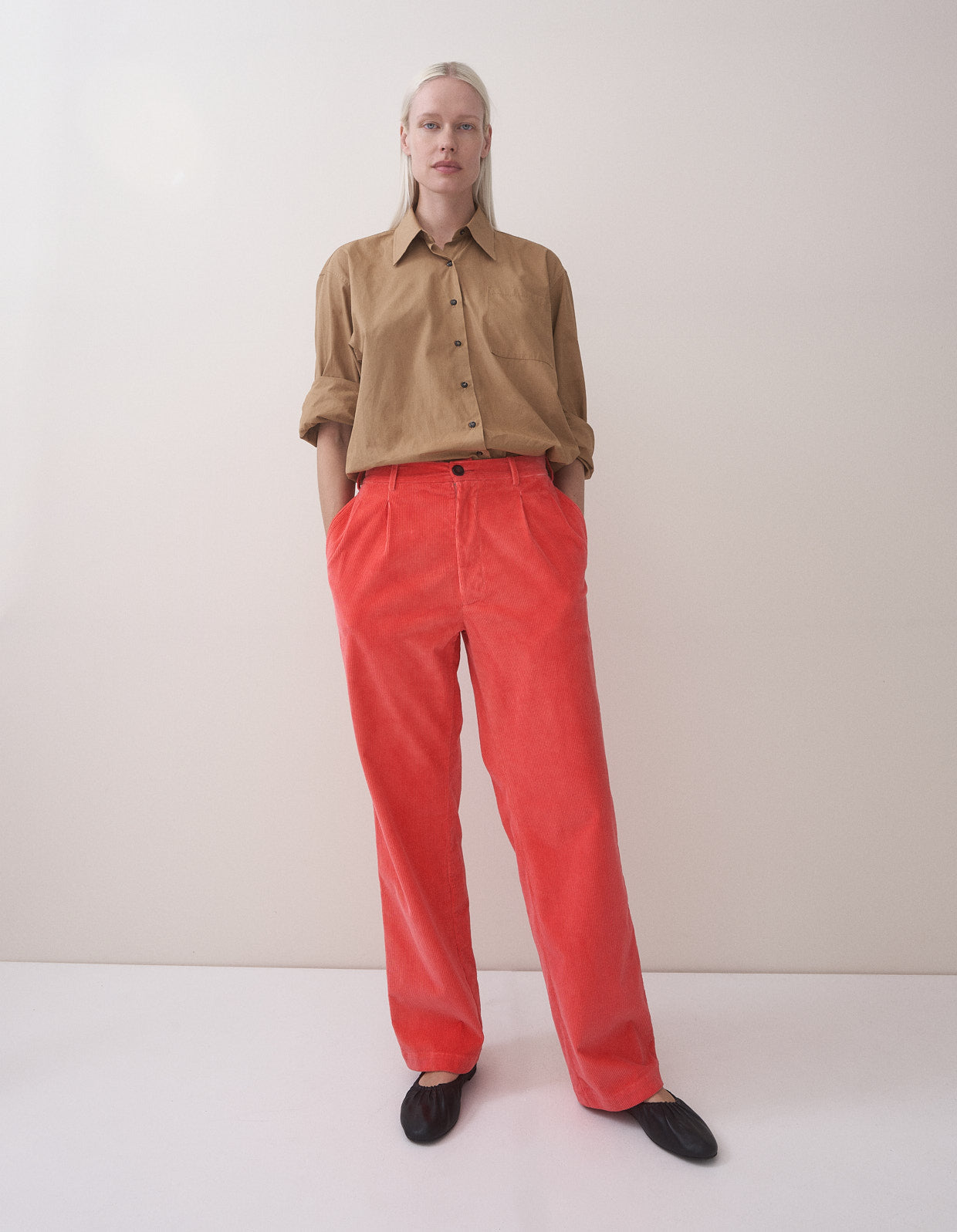 POLO PANTS / HIBISCUS