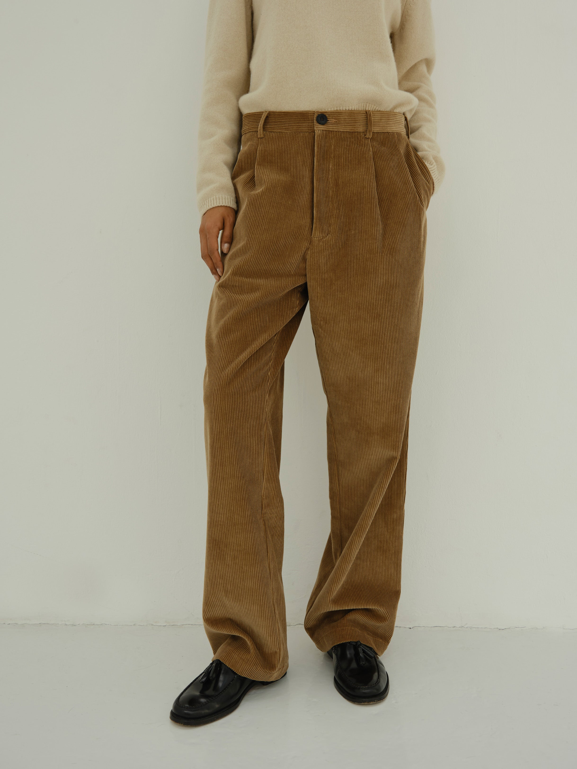 POLO PANTS / CARAMEL