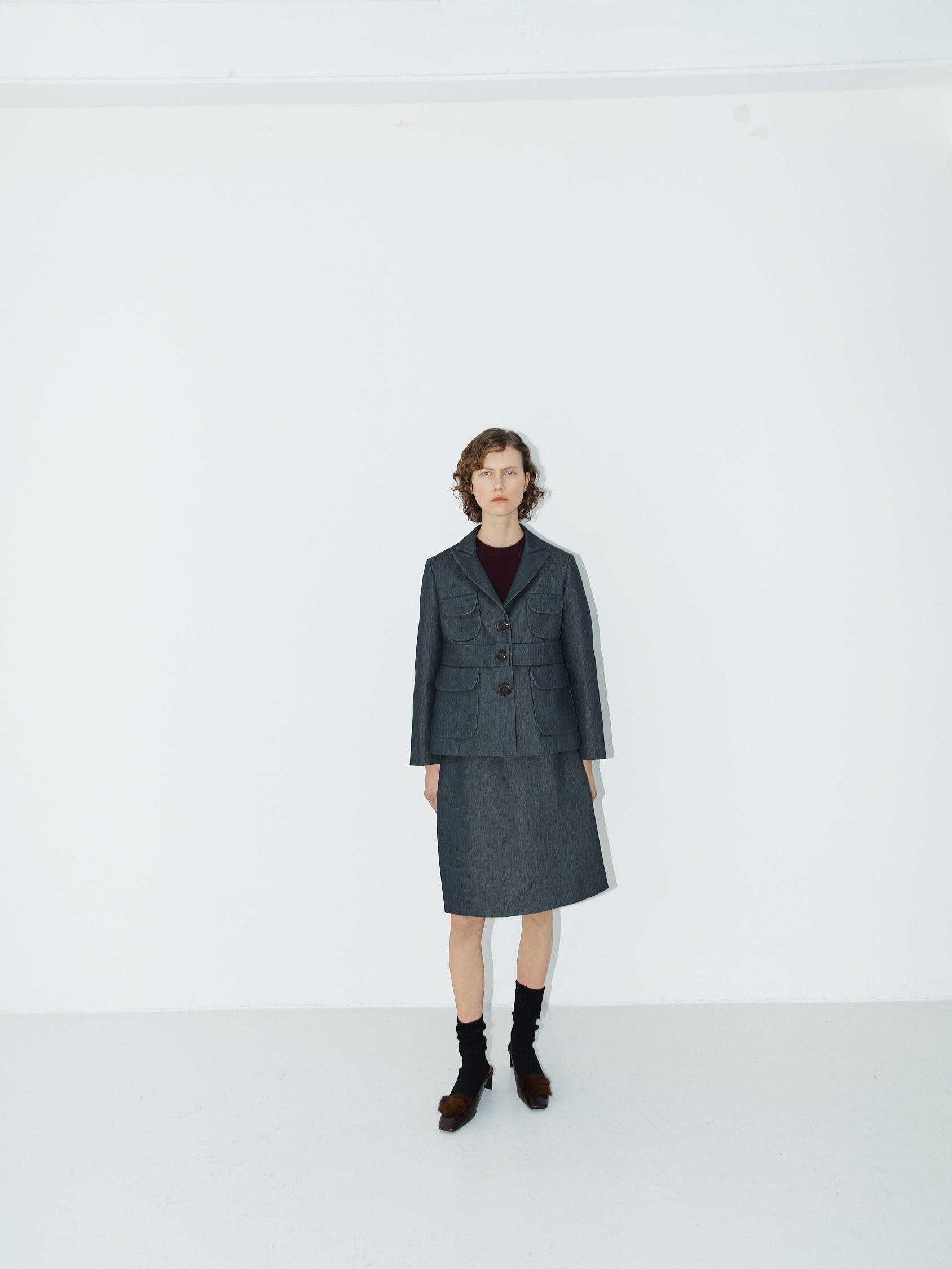 MARK JACKET / INDIGO