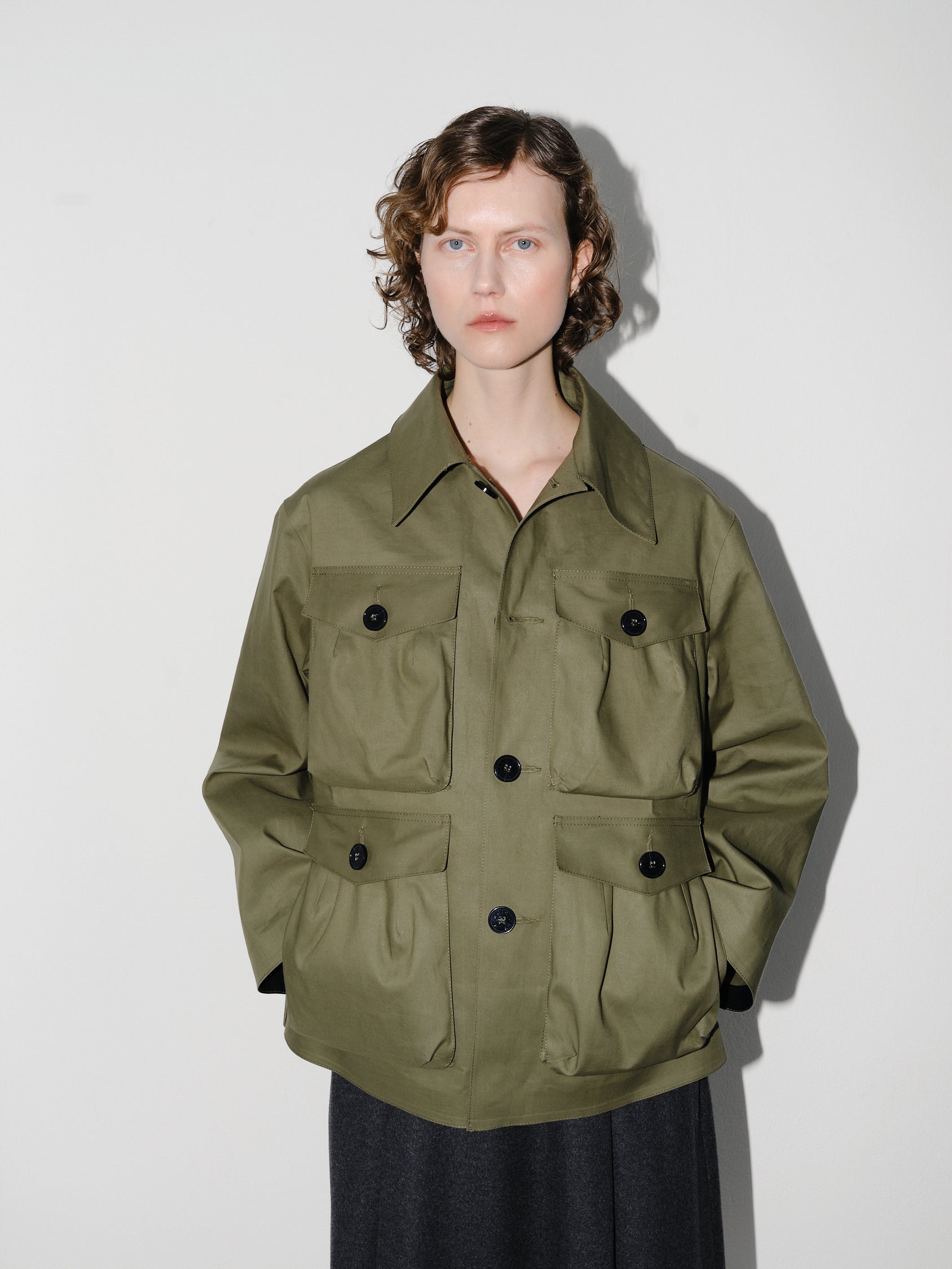 MACKINTOSH X RIKA STUDIOS, FRANK JACKET / KHAKI