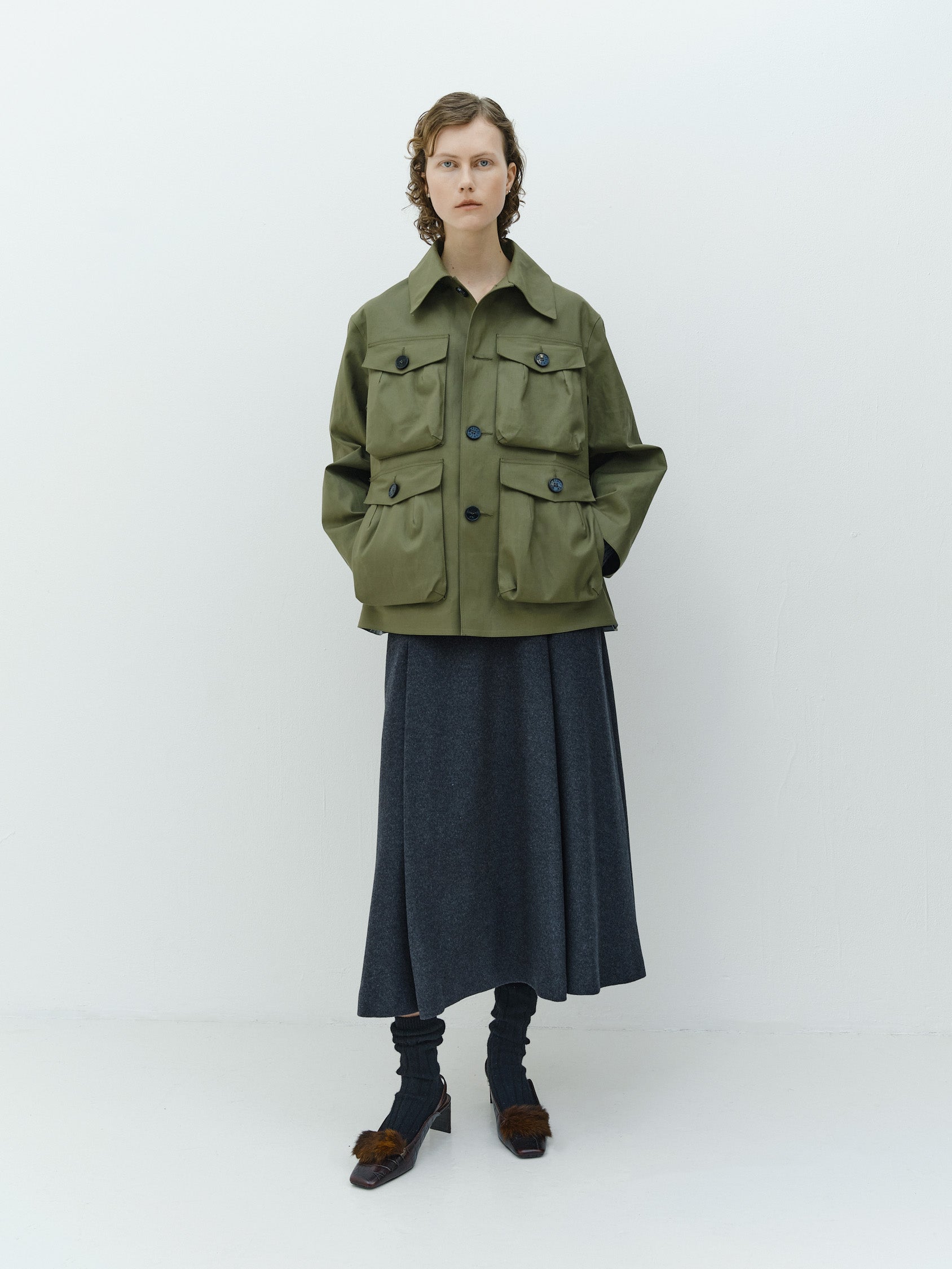 MACKINTOSH X RIKA STUDIOS, FRANK JACKET / KHAKI