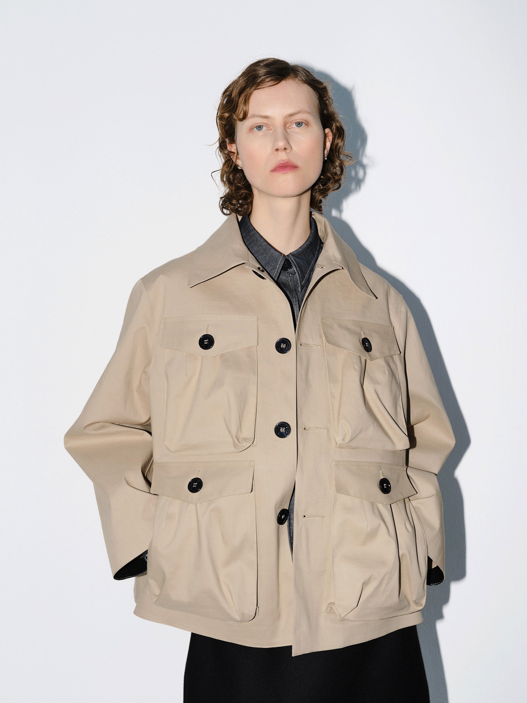 MACKINTOSH RIKA STUDIOS, FRANK JACKET / FAWN