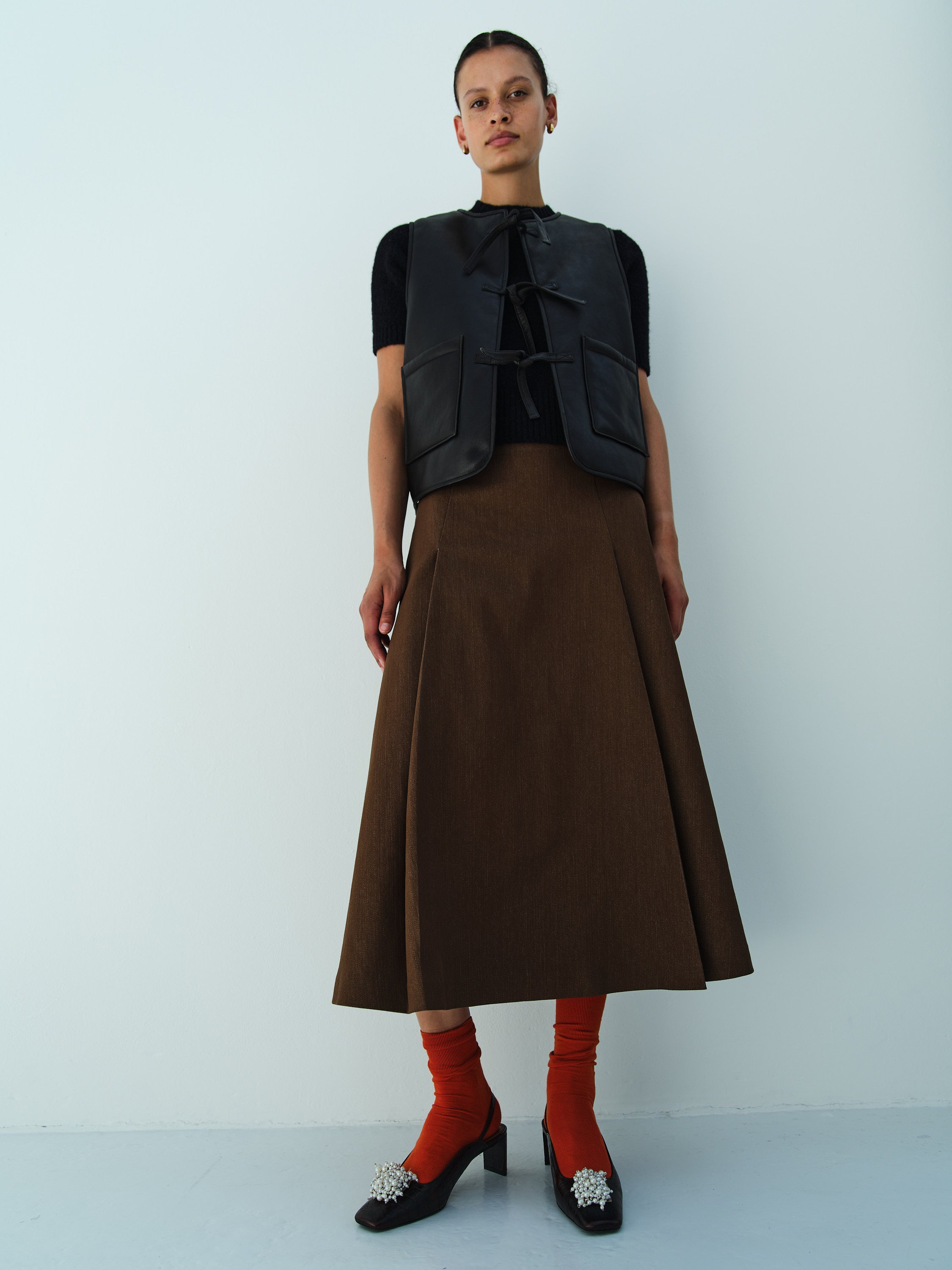 ALLEN VEST / BLACK-BLACK