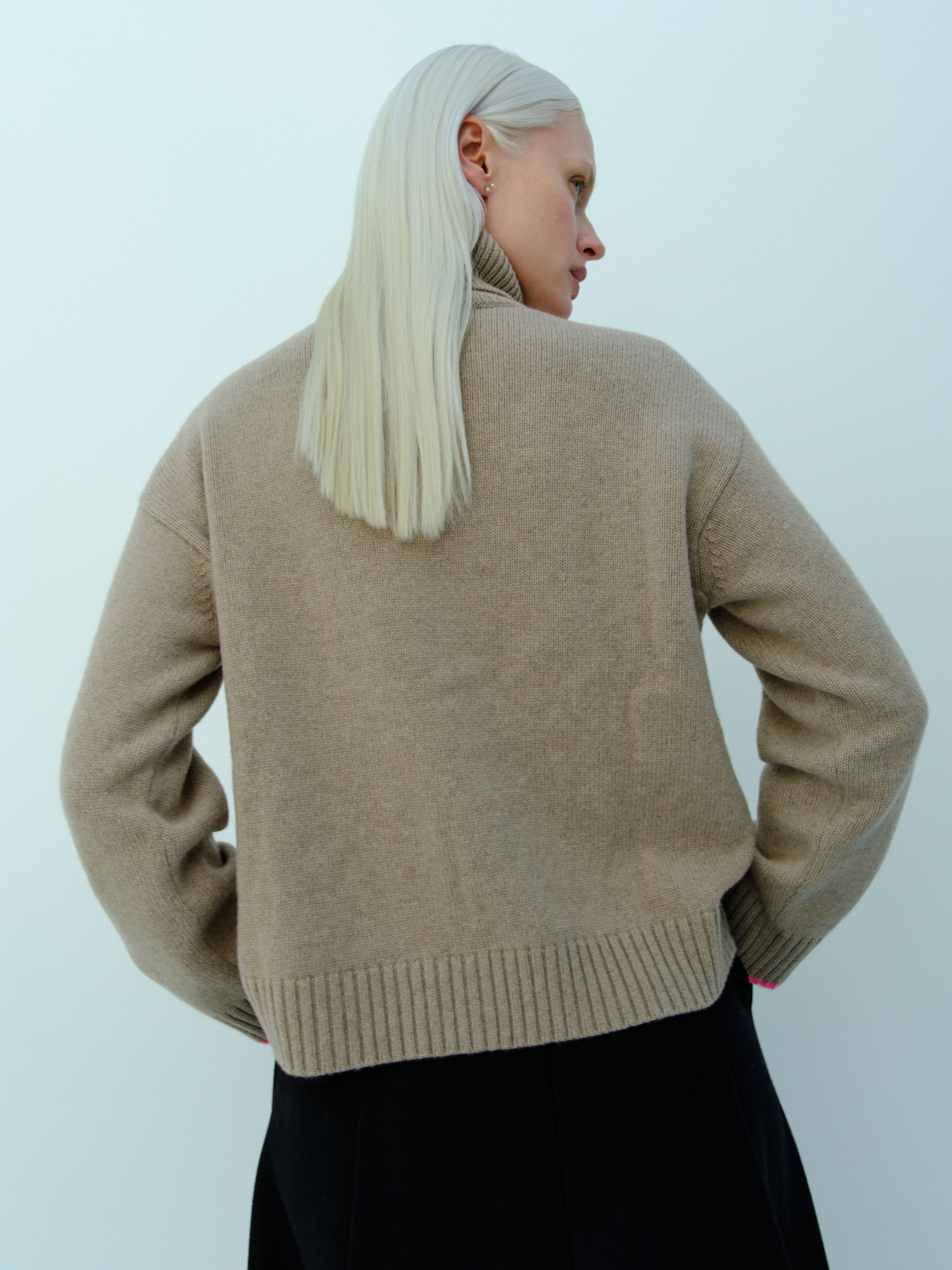THE HAMPTON ROLL NECK / OAT