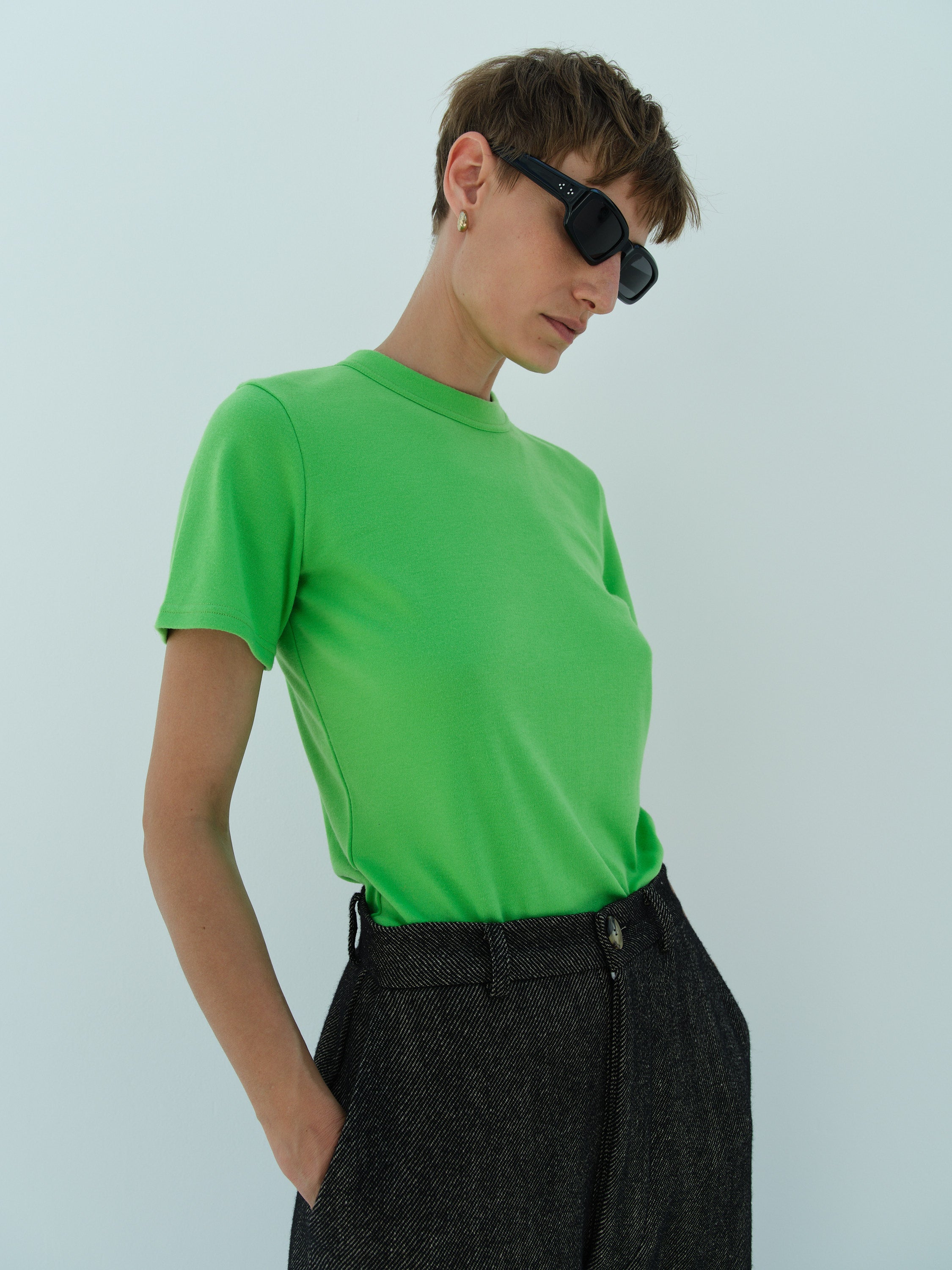 MIA TEE / JASMIN GREEN