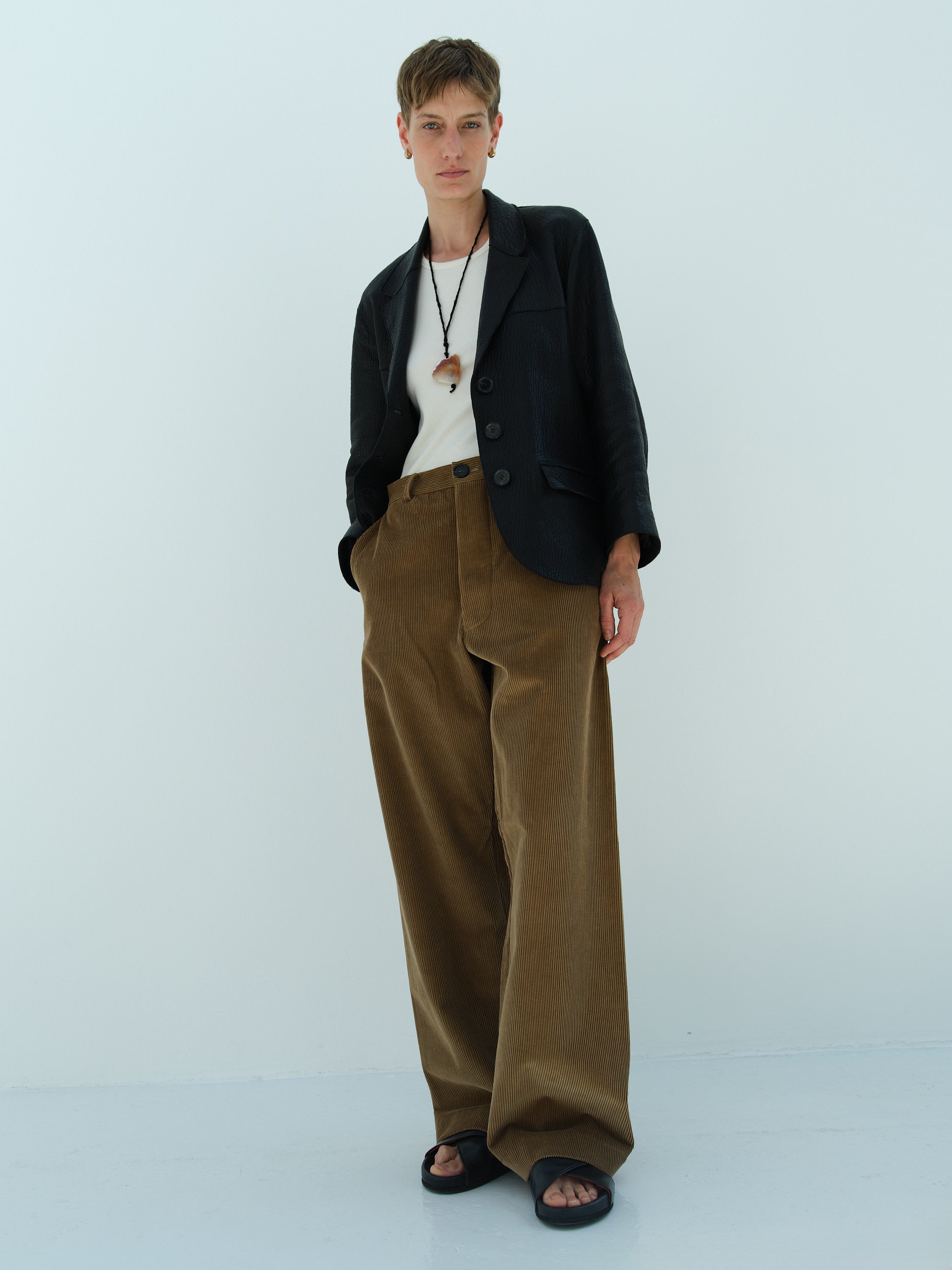 ROWAN PANTS / CARAMEL CORD