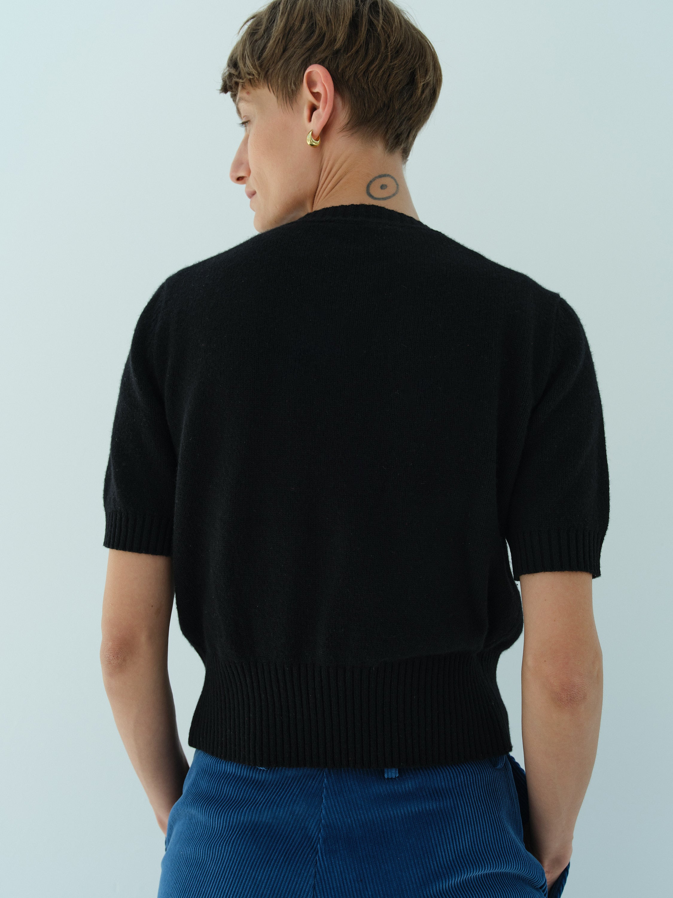 DESPINA CARDIGAN / BLACK