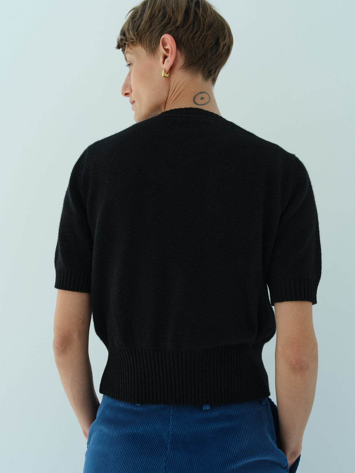 DESPINA CARDIGAN / BLACK