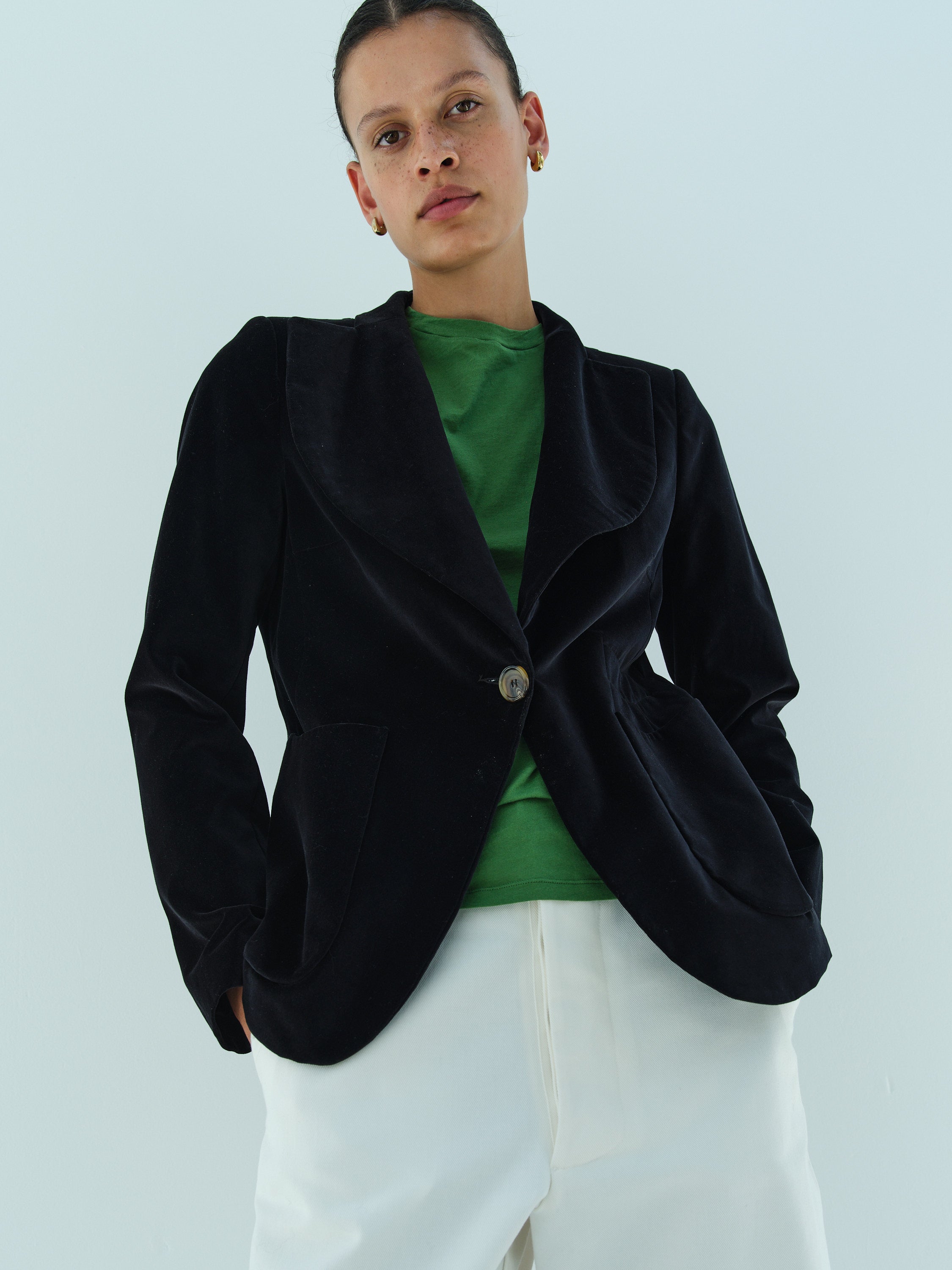 JERRY JACKET / BLACK VLVT