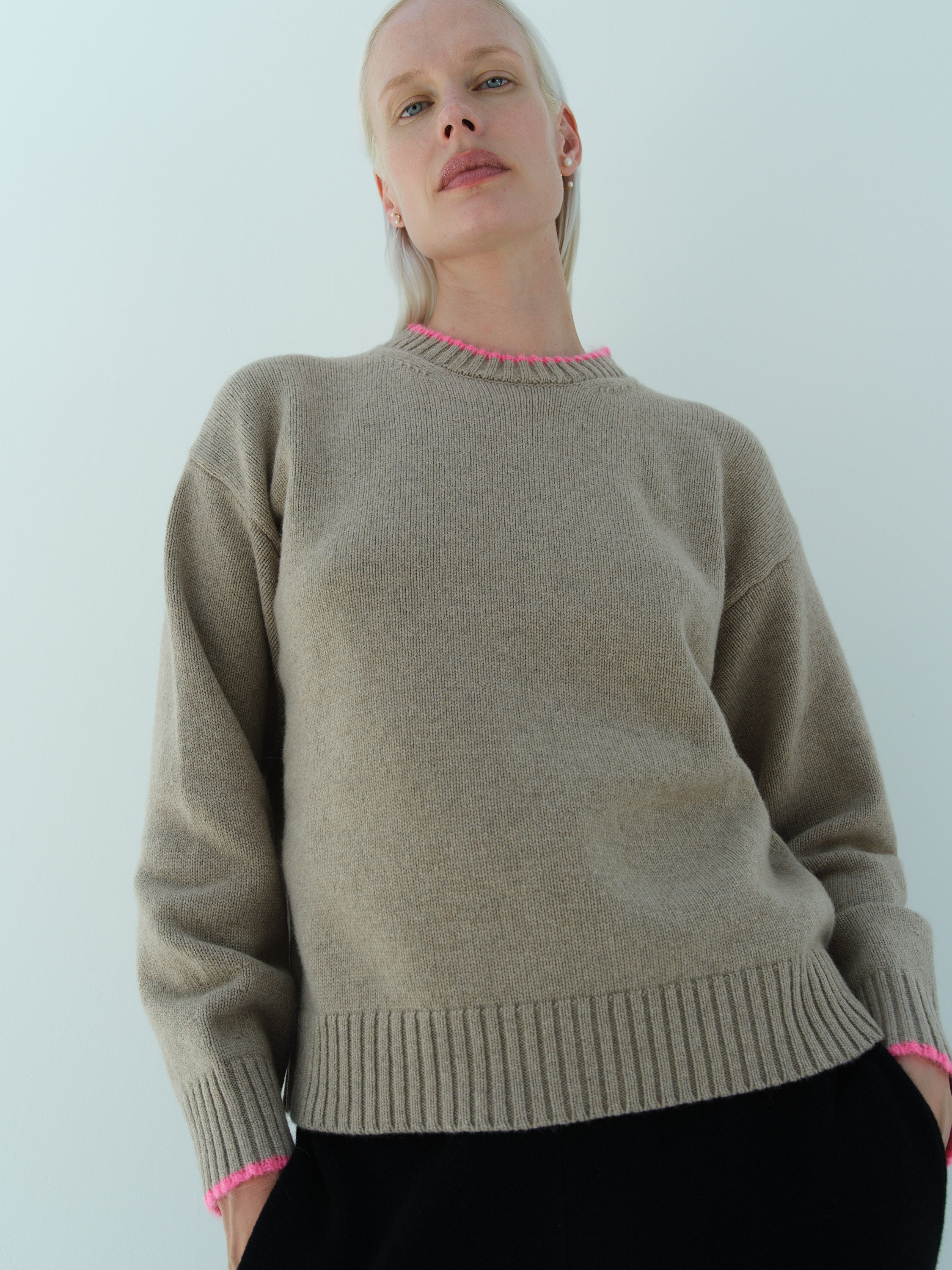 THE HAMPTON CREW NECK / OAT