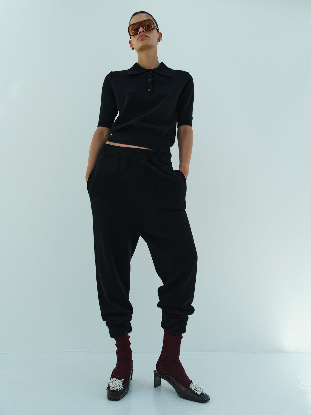 SPRING POLO / BLACK