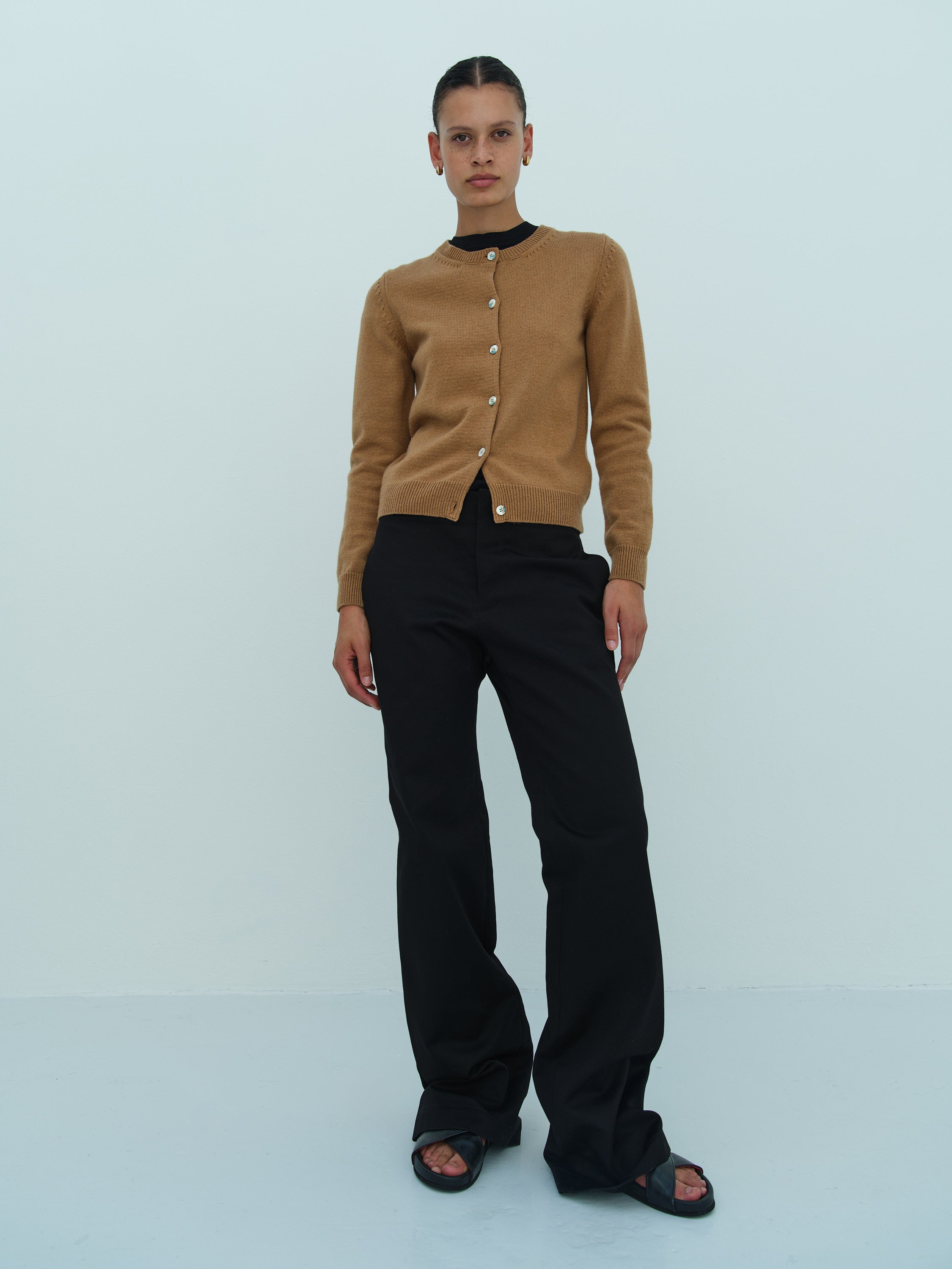 YOKO CARDIGAN / CARAMEL