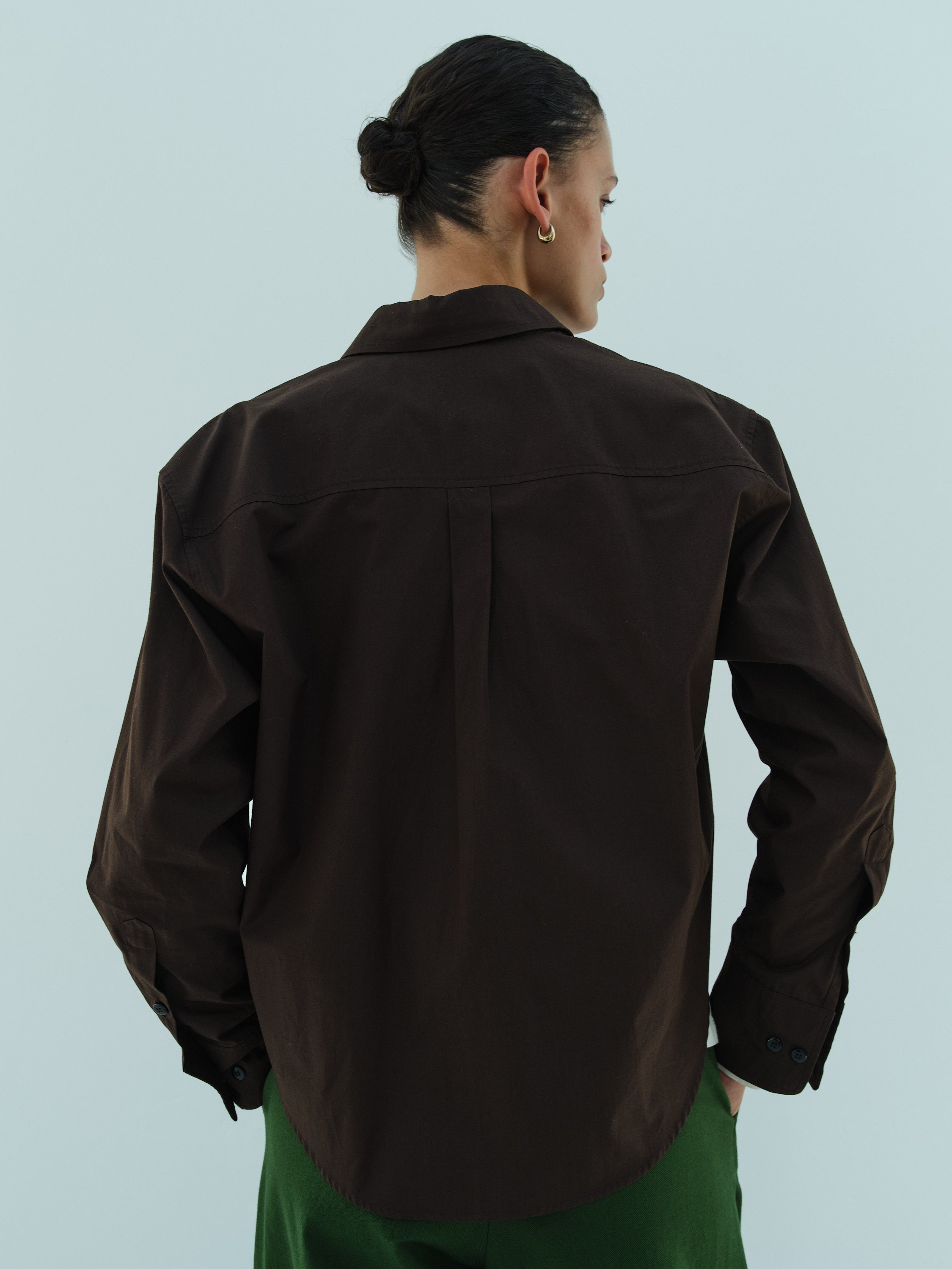 LOU LOU SHIRT / CHOCO