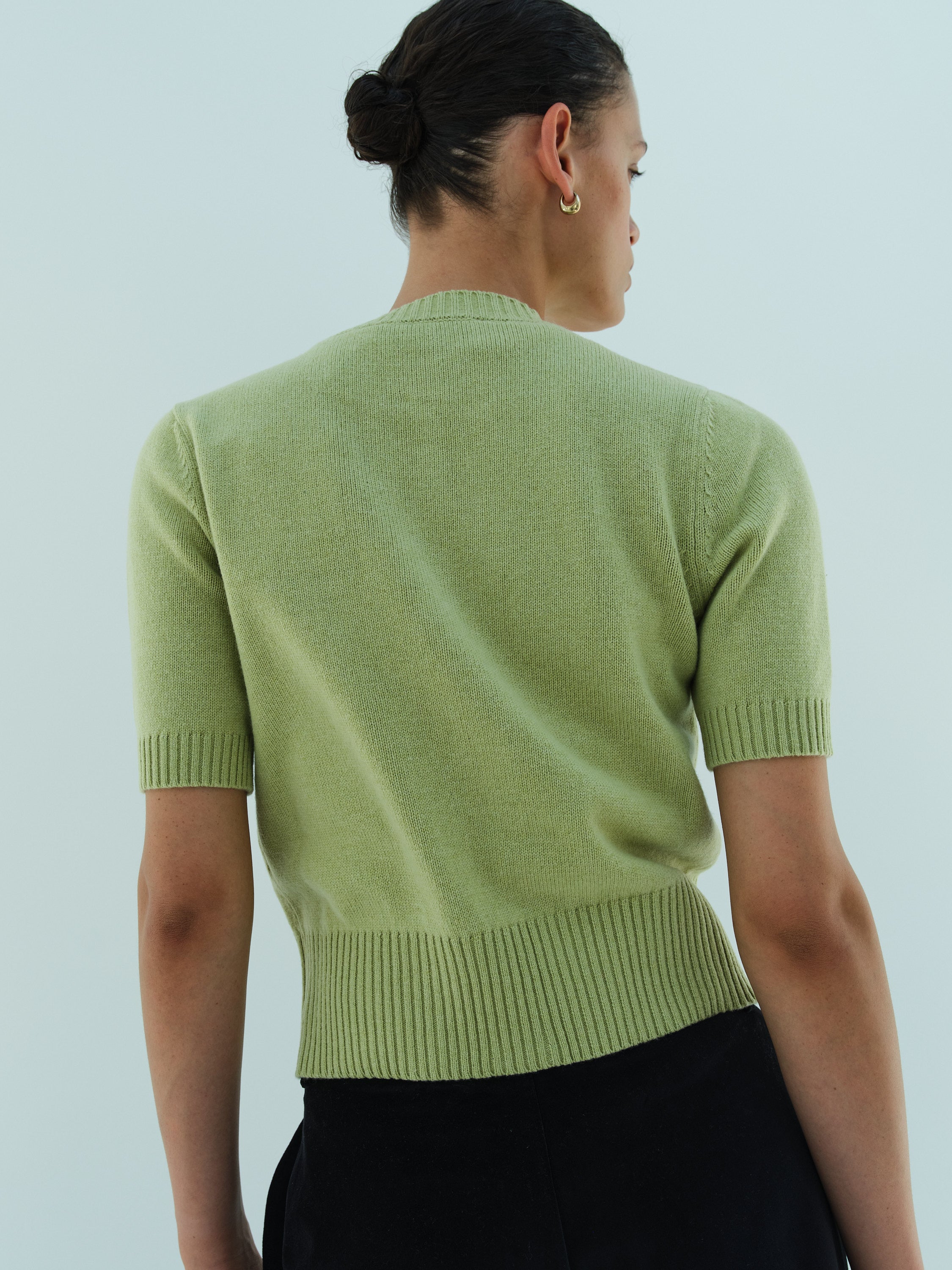 DESPINA CARDIGAN | LIME