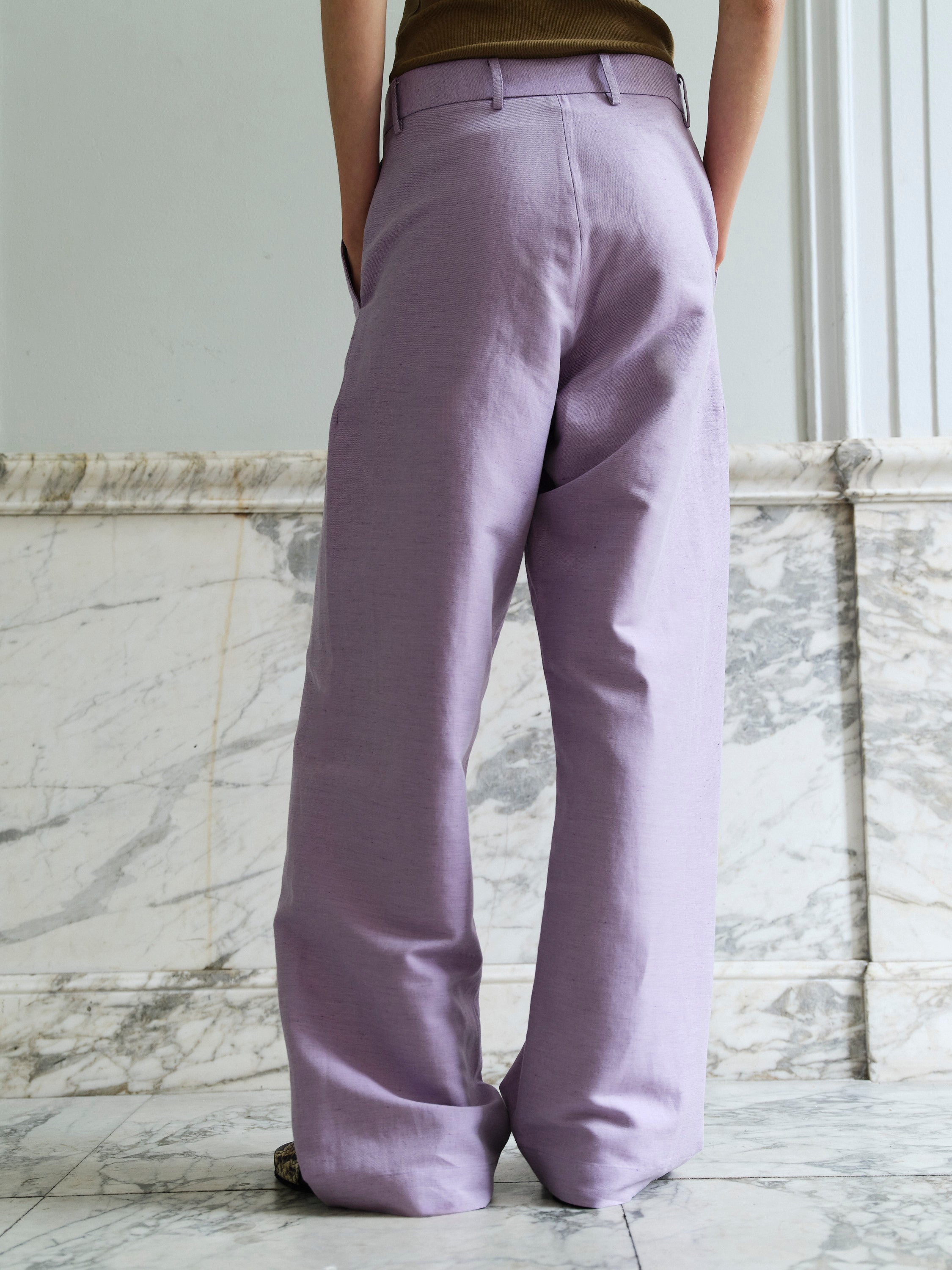 ROWAN PANTS / LILAC