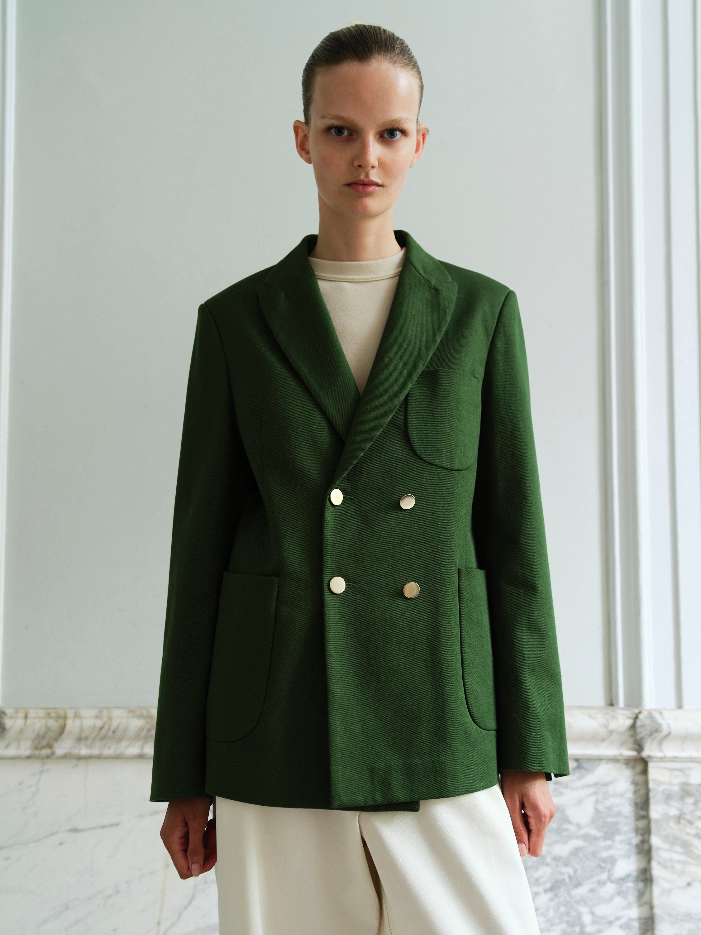 CLUB JACKET / GRASS GREEN