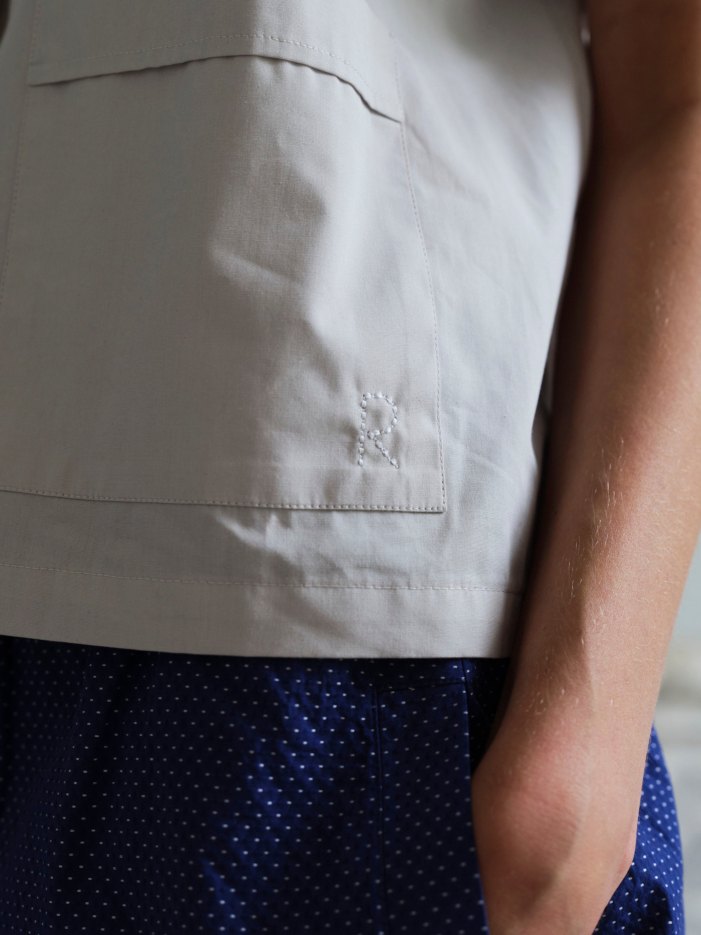 LAURENT SHIRT / ASH