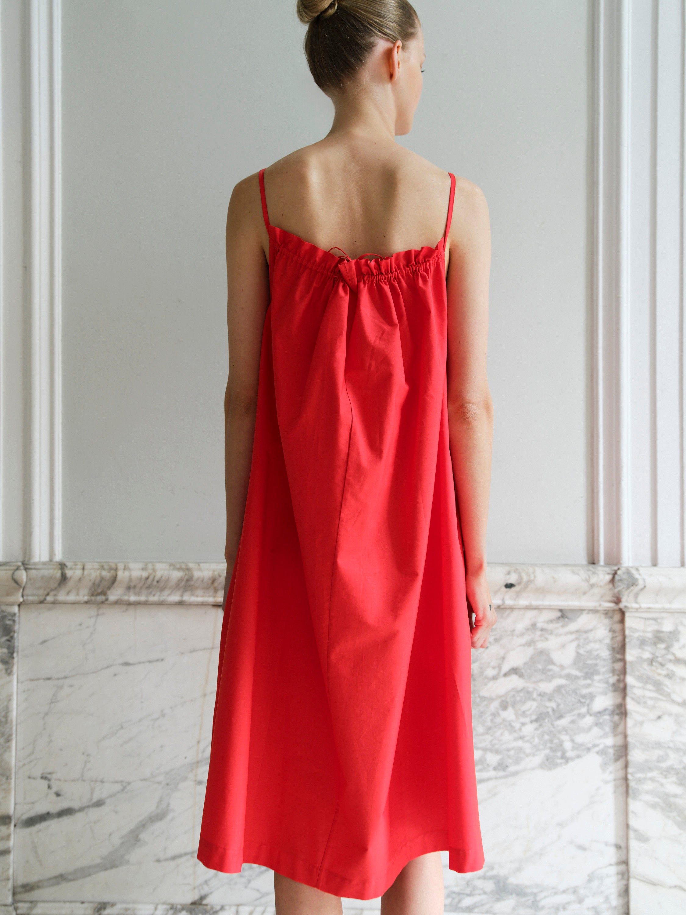 CORSICA DRESS / TRAFFIC RED
