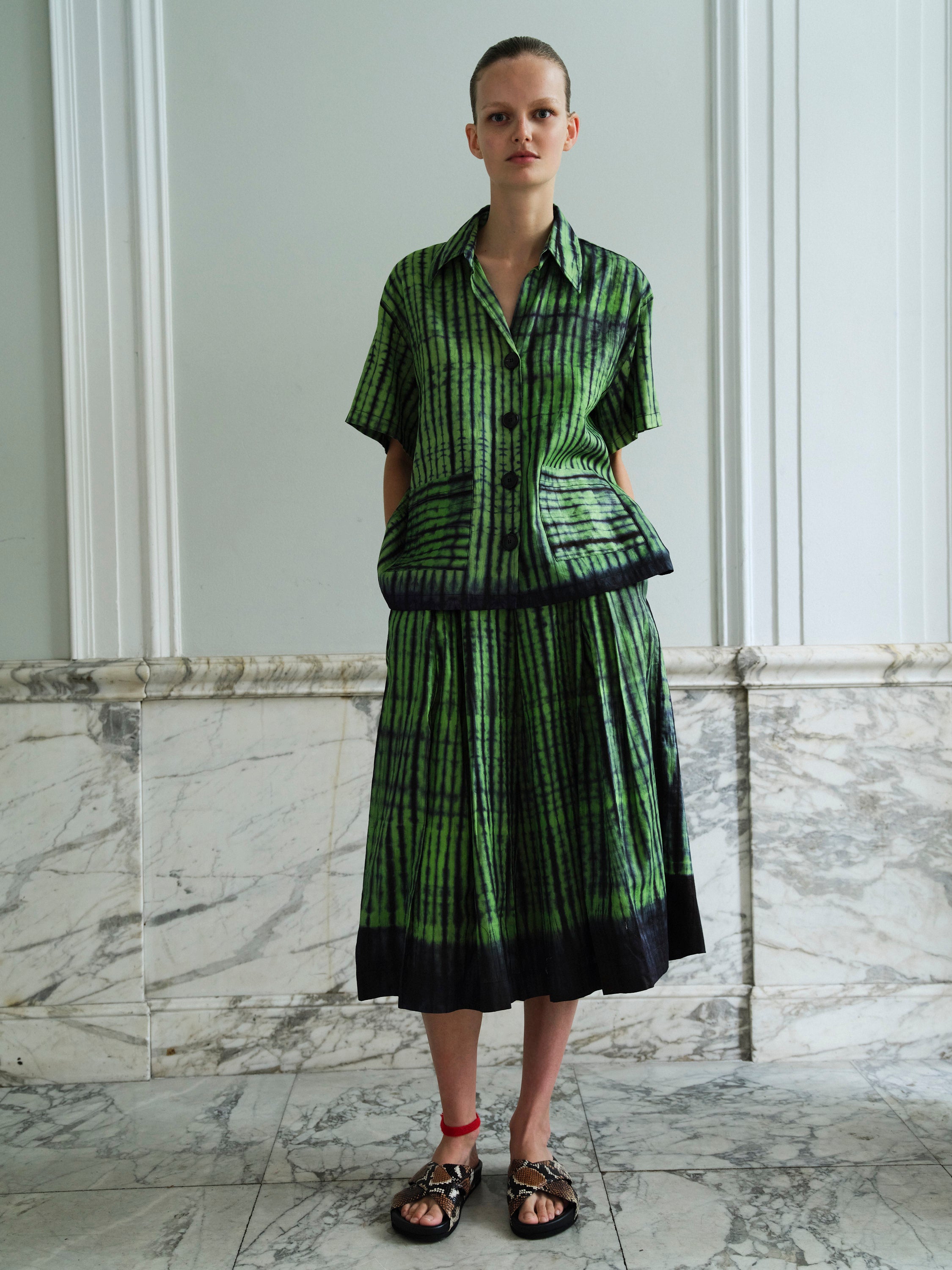 ACCRA SET / LIME GREEN
